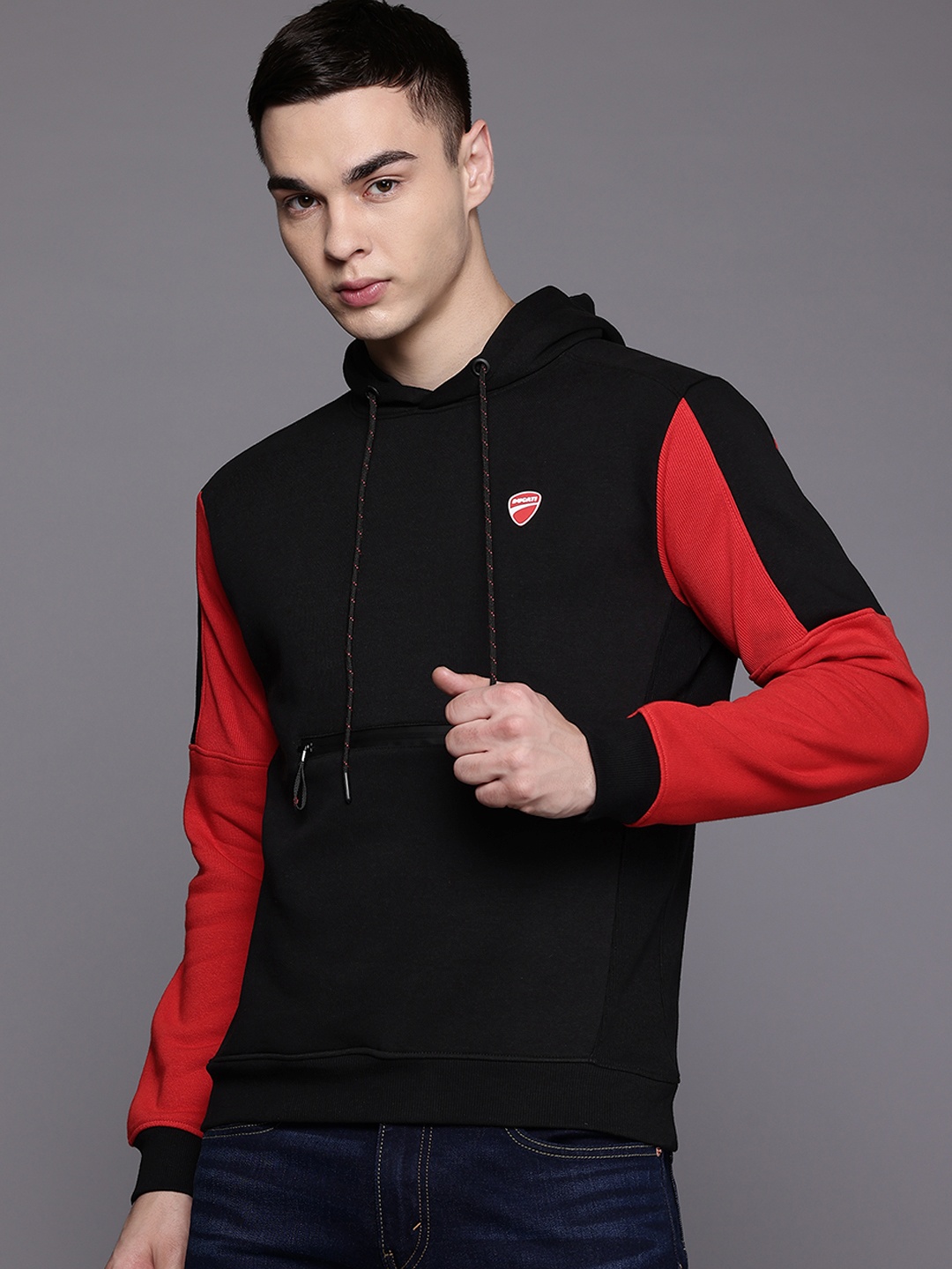 

Ducati Hooded Sweatshirt, Black