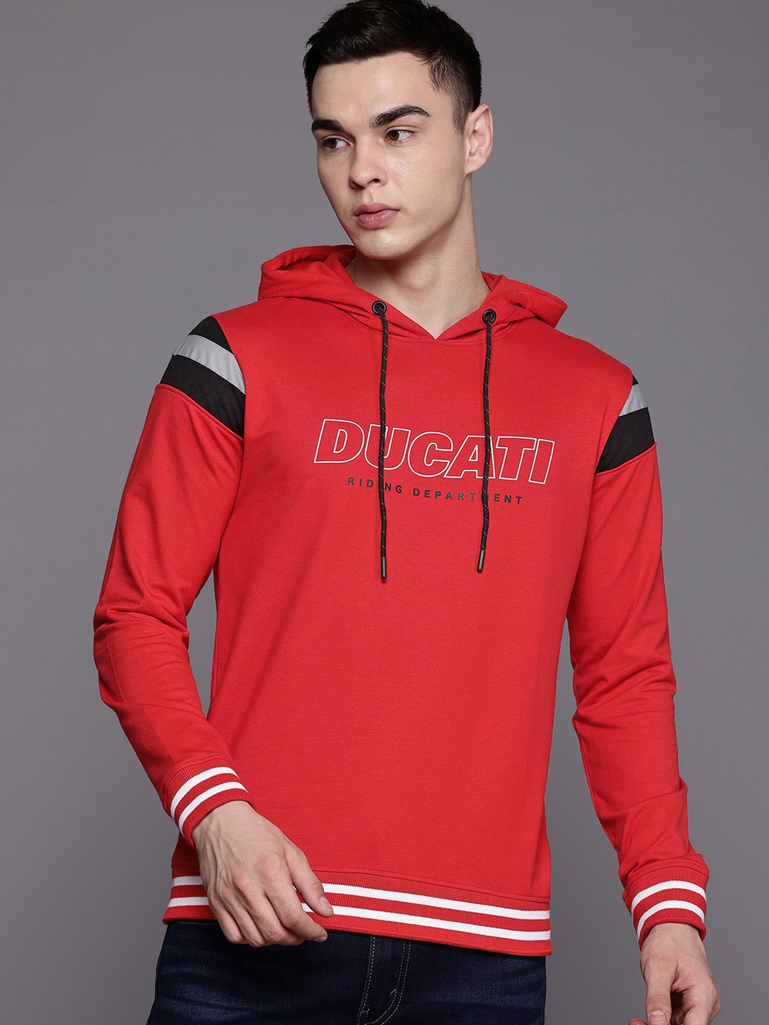 

Ducati Hooded Sweatshirt, Red