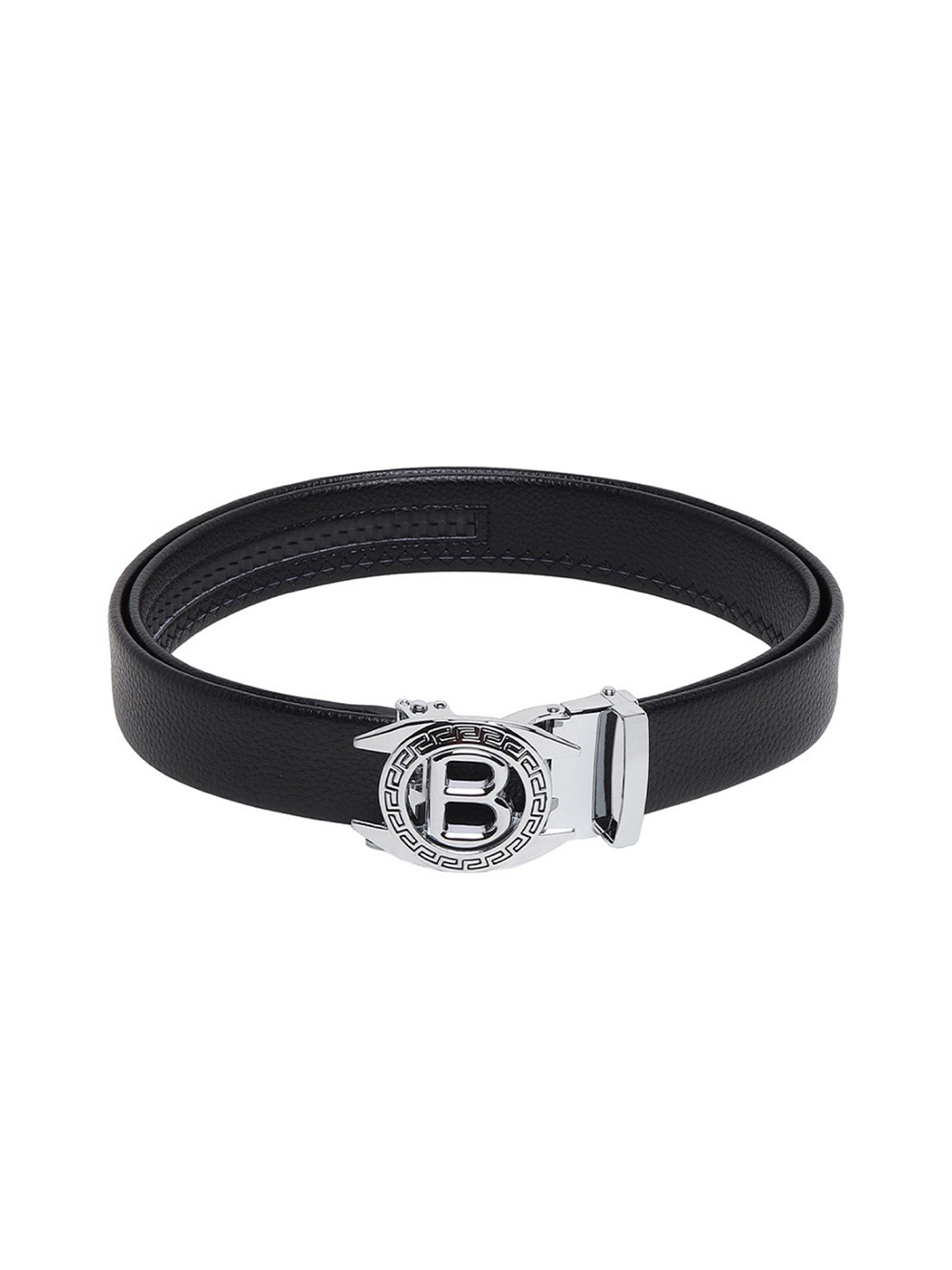 

Zacharias Men Leather Belt, Black