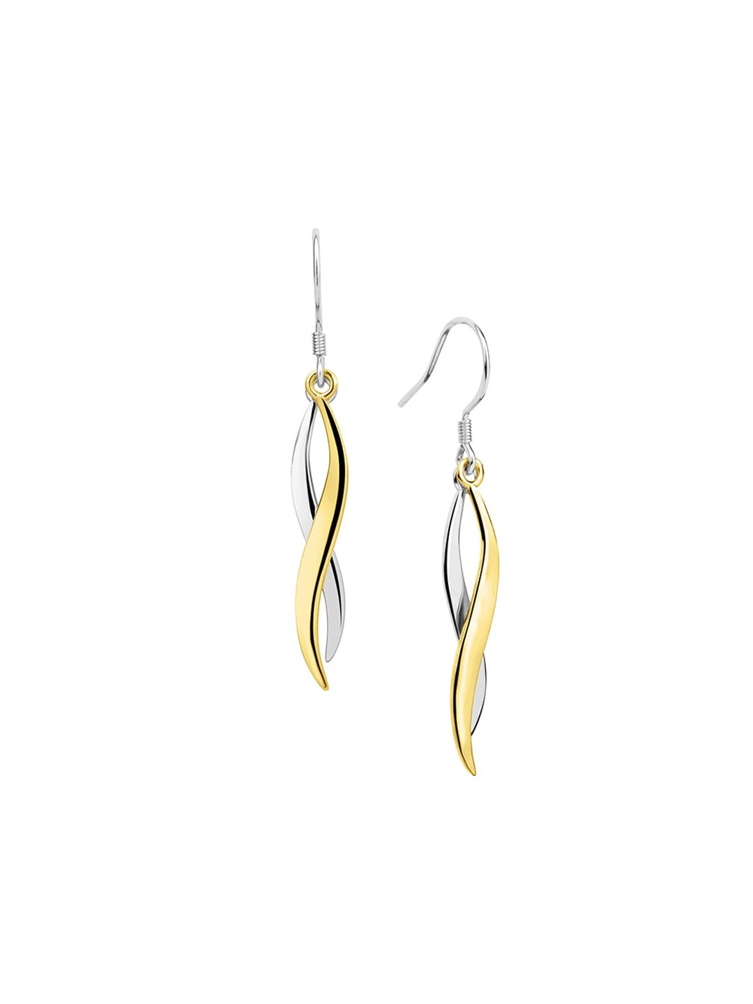 

Nistra Sterling Silver Geometric Drop Earrings