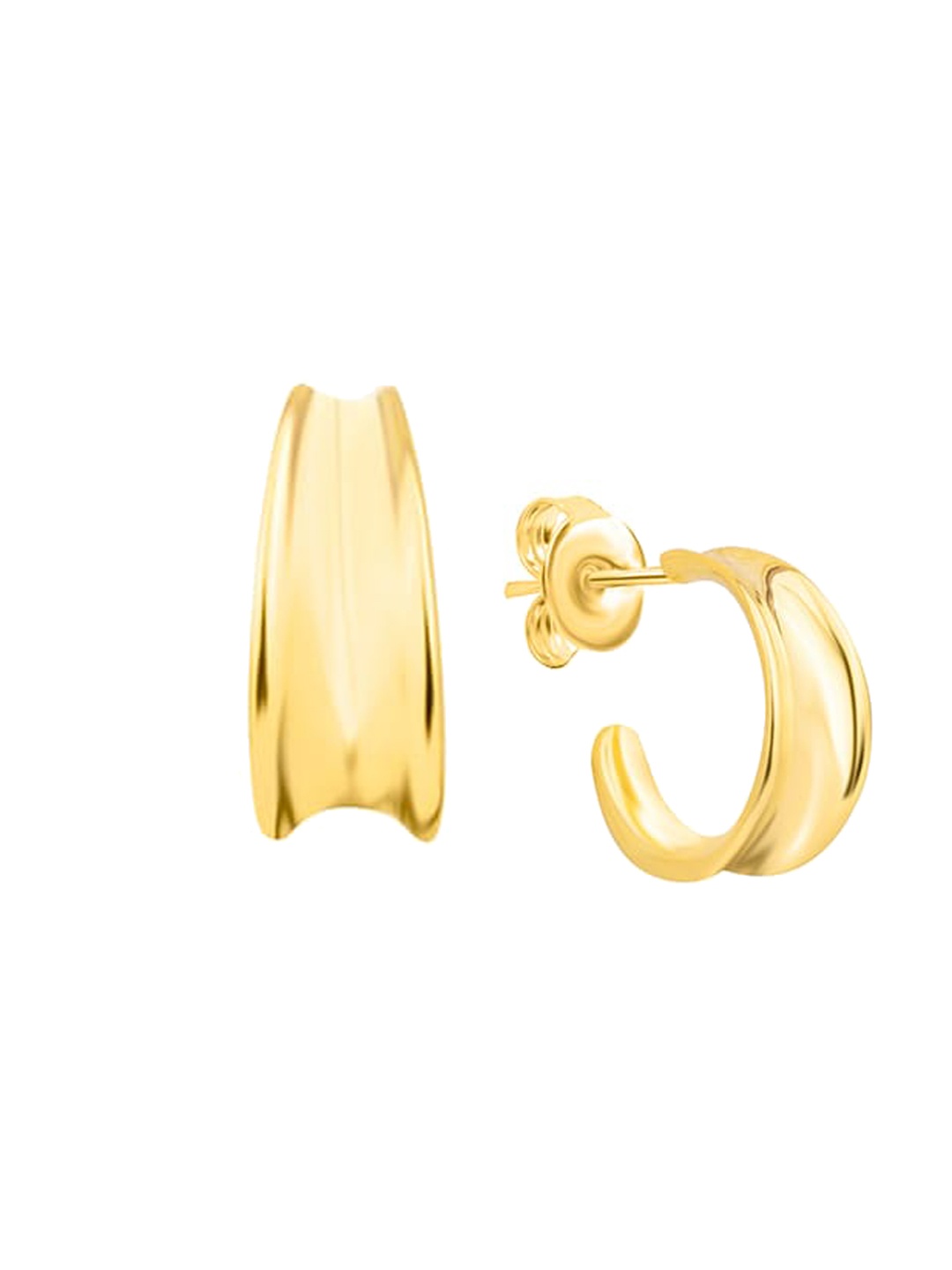 

Nistra Circular Hoop Earrings, Gold