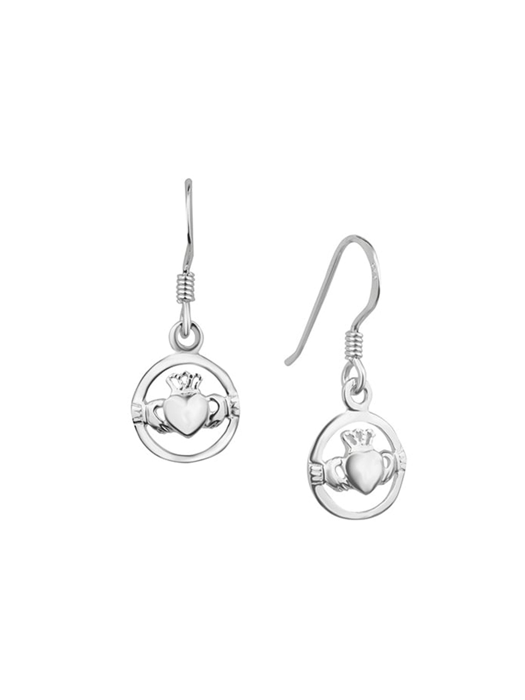 

Nistra Rhodium-Plated Classic Drop Earrings, Silver