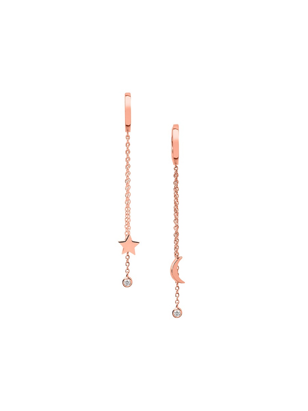 

Nistra Rose Gold-Plated Sterling Silver Classic Drop Earrings