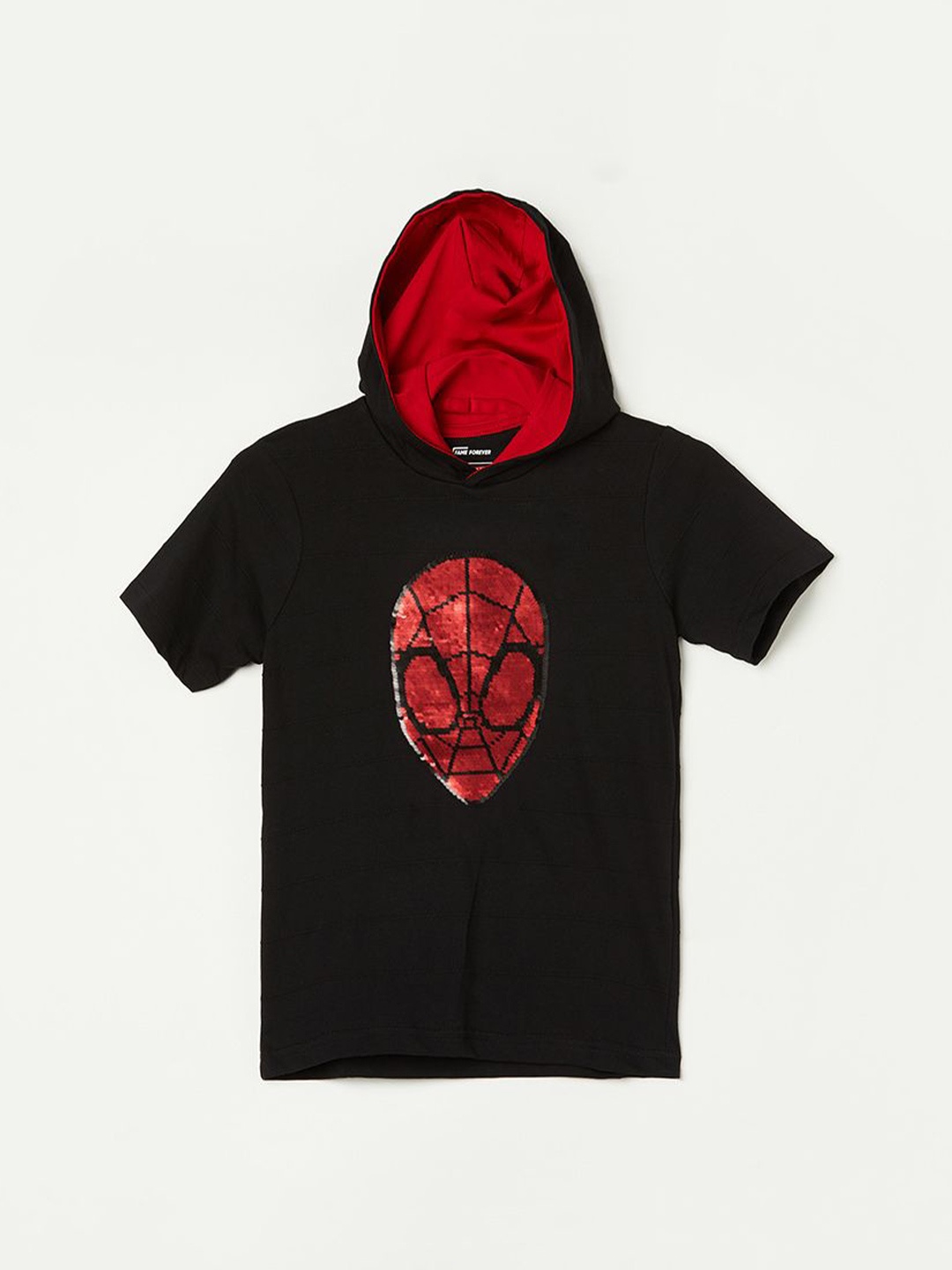 

Fame Forever by Lifestyle Boys SpiderMan T Shirt, Black