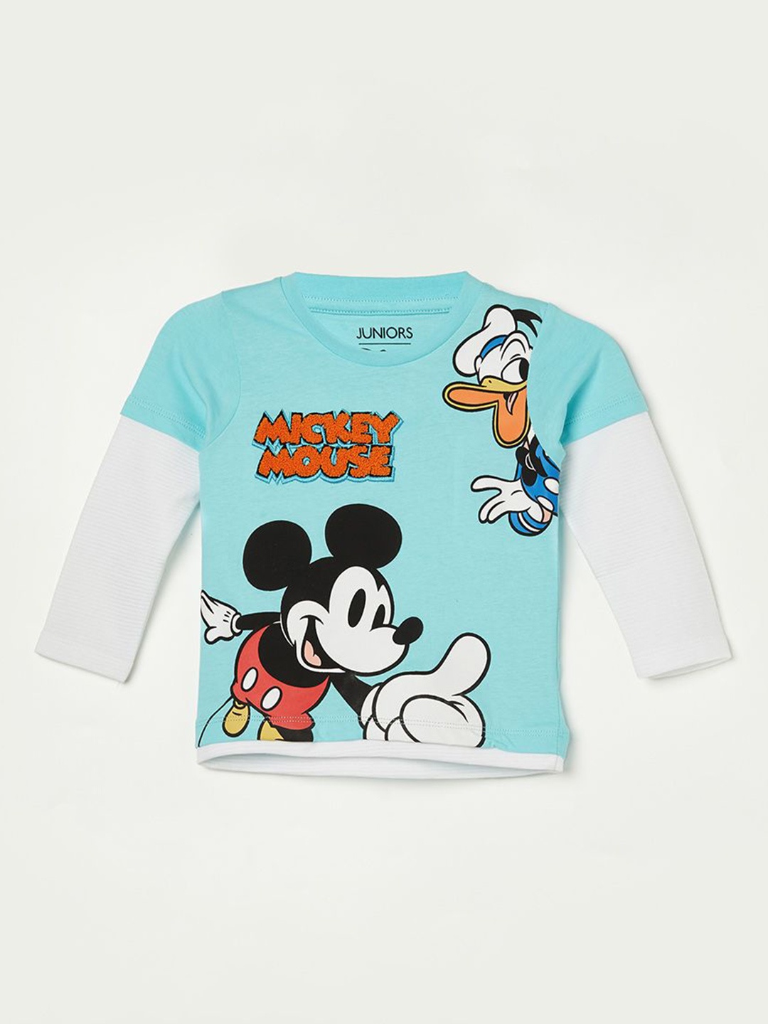 

Juniors by Lifestyle Boys Blue Disney-Mickey & Friends T-Shirt