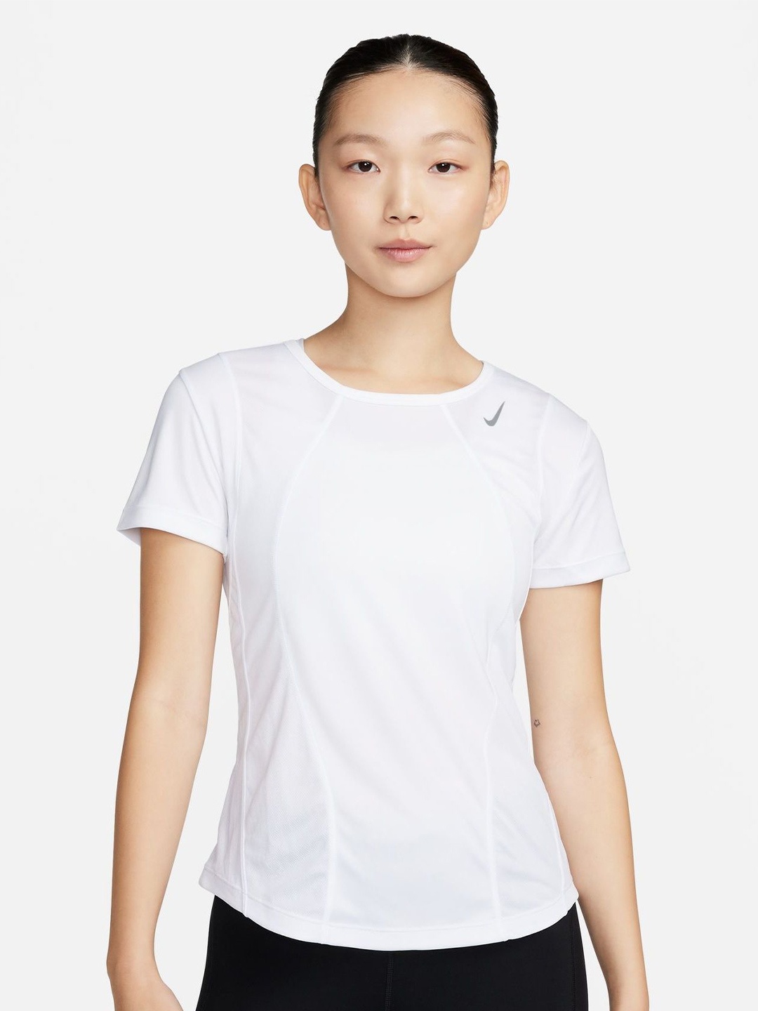 

Nike Fast Women Dri-FIT Short-Sleeve Running Top, White