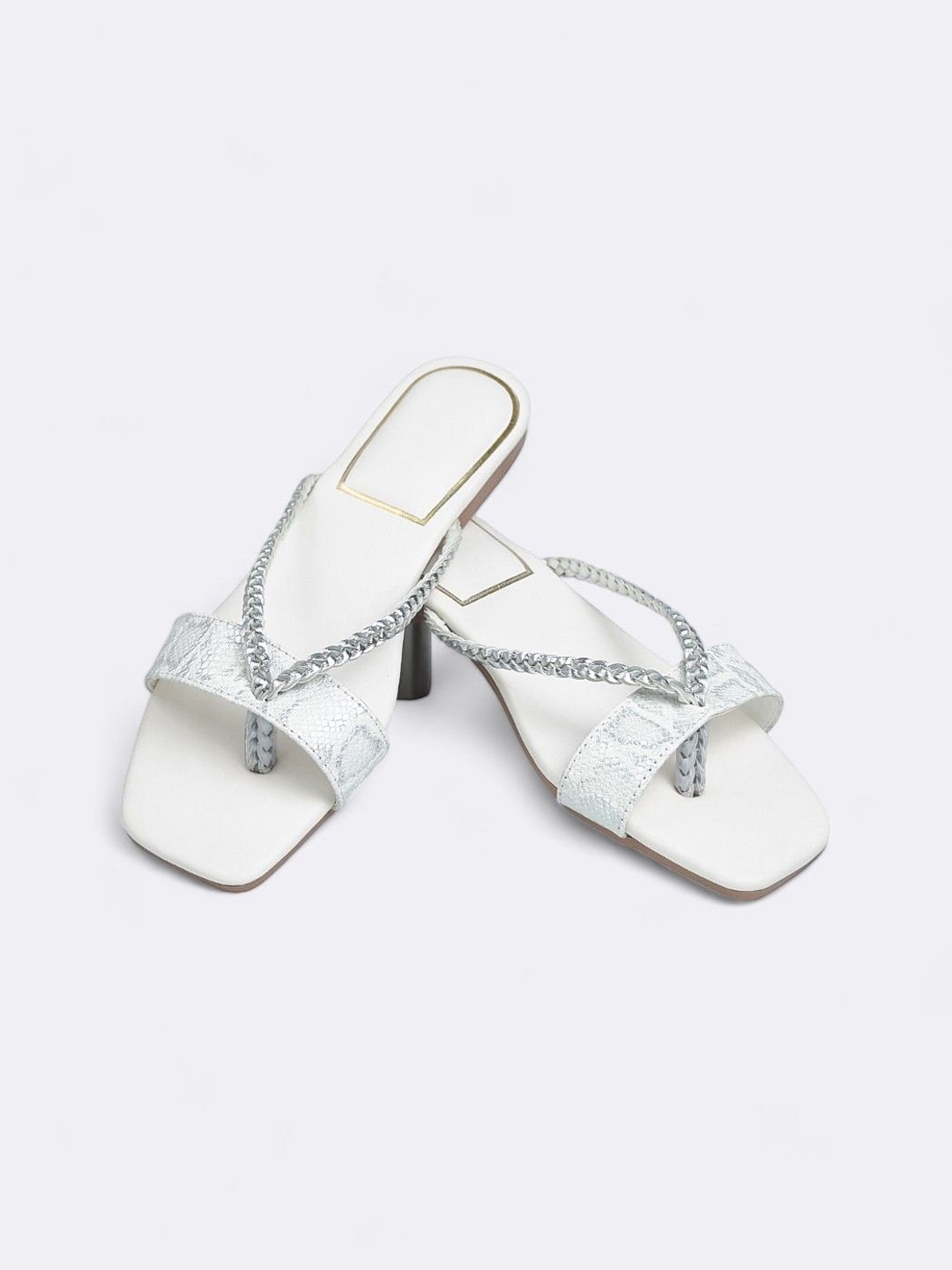 

PLANET WALK Women Embellished T-Strap Flats with Bows, Black