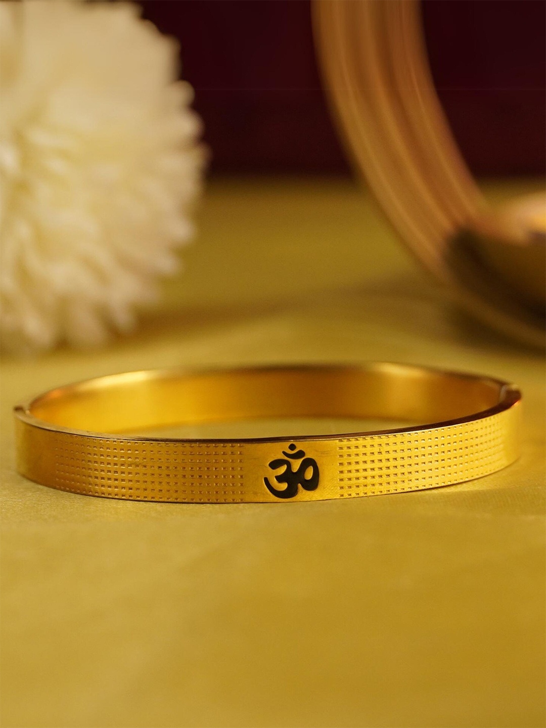 

Japam Gold Plated Om Kada