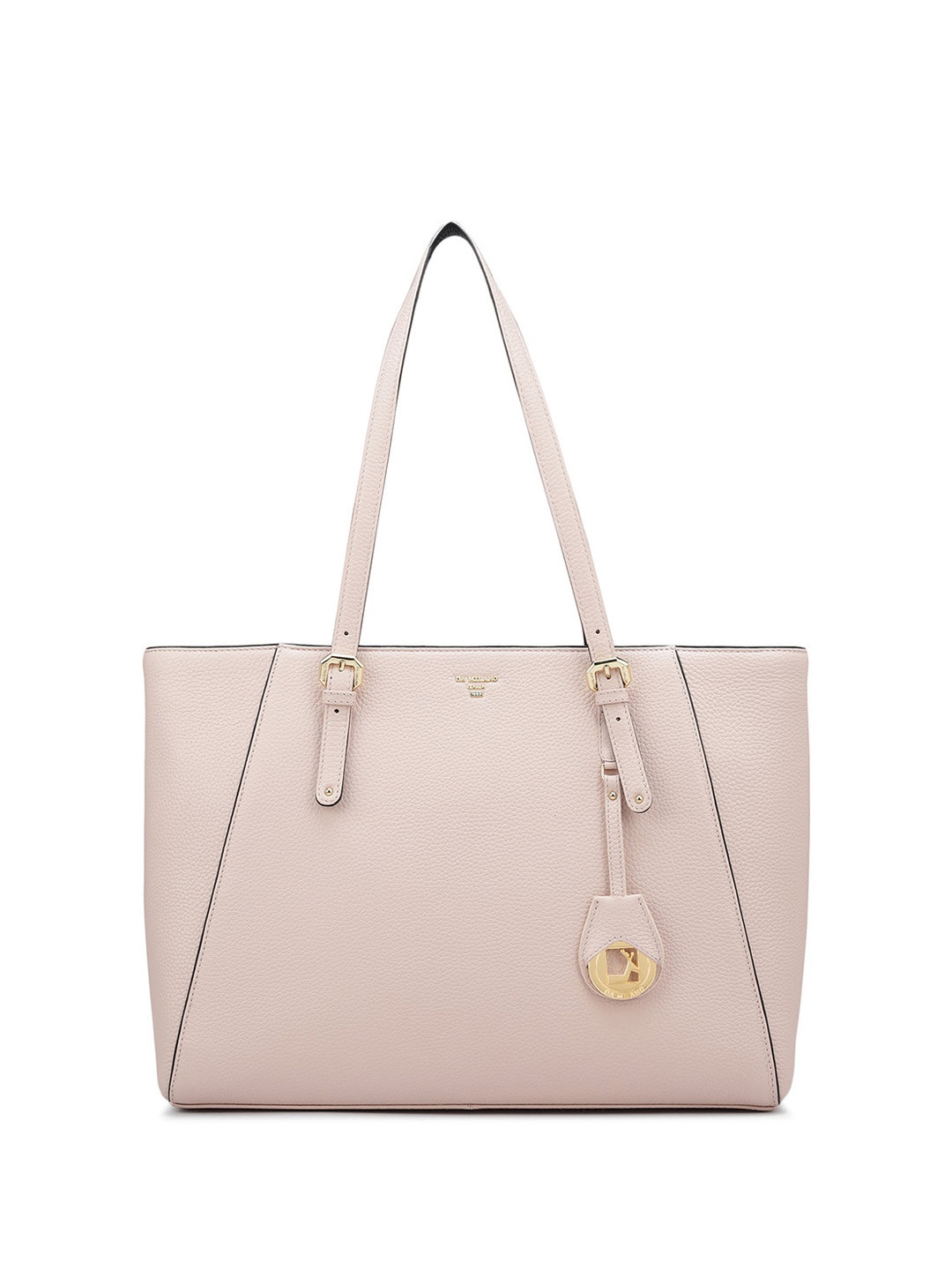 

Da Milano Women's Leather Swagger Shoulder Bag, Pink