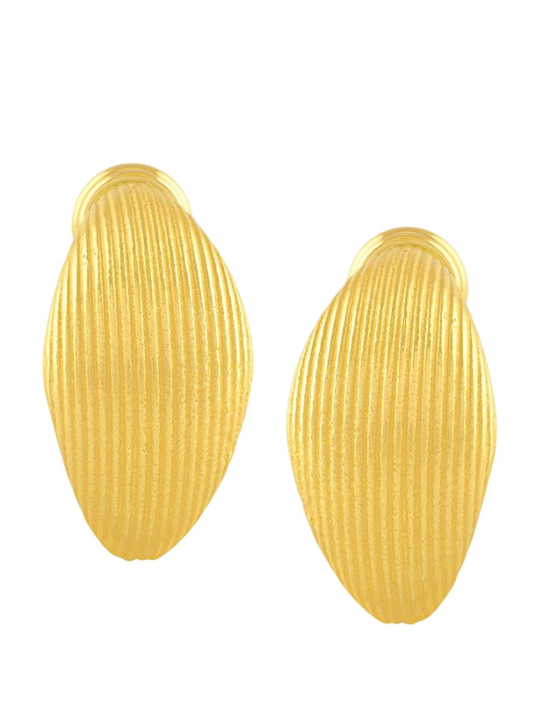 

ARVINO Gold-Plated Contemporary Studs Earrings