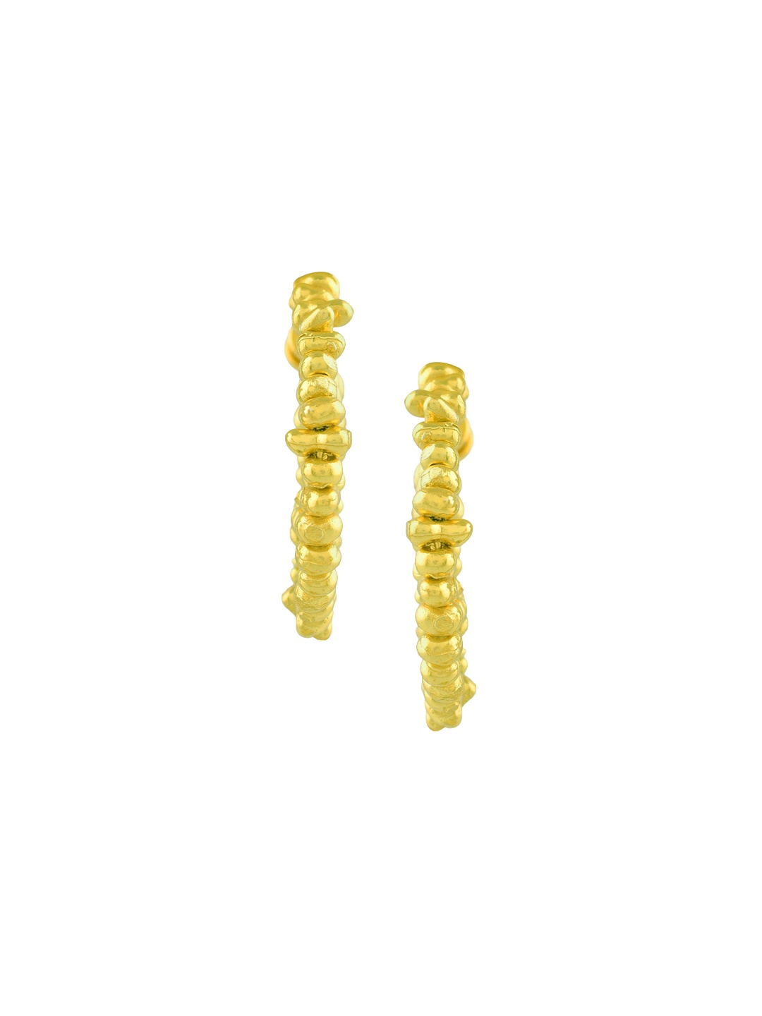 

ARVINO Gold-Plated Contemporary Studs Earrings