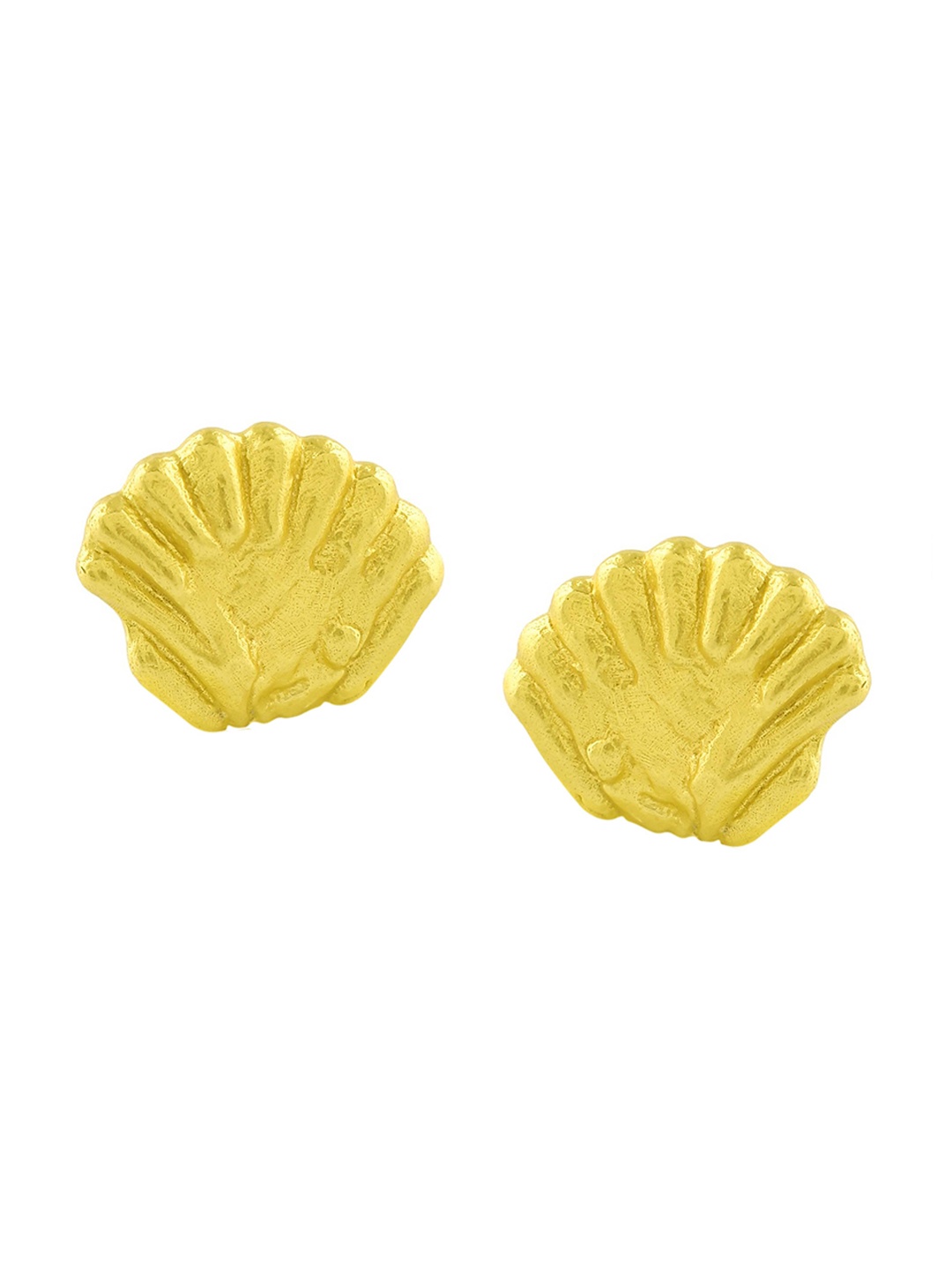 

ARVINO Gold-Plated Contemporary Studs Earrings