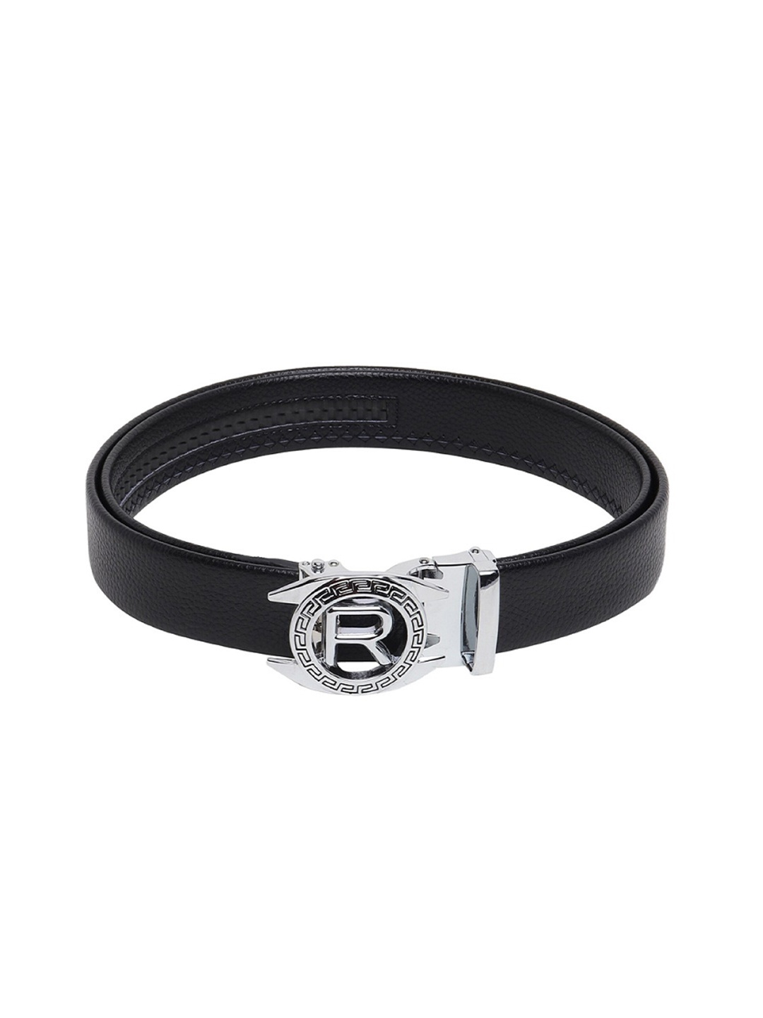 

Zacharias Men Leather Belt, Black