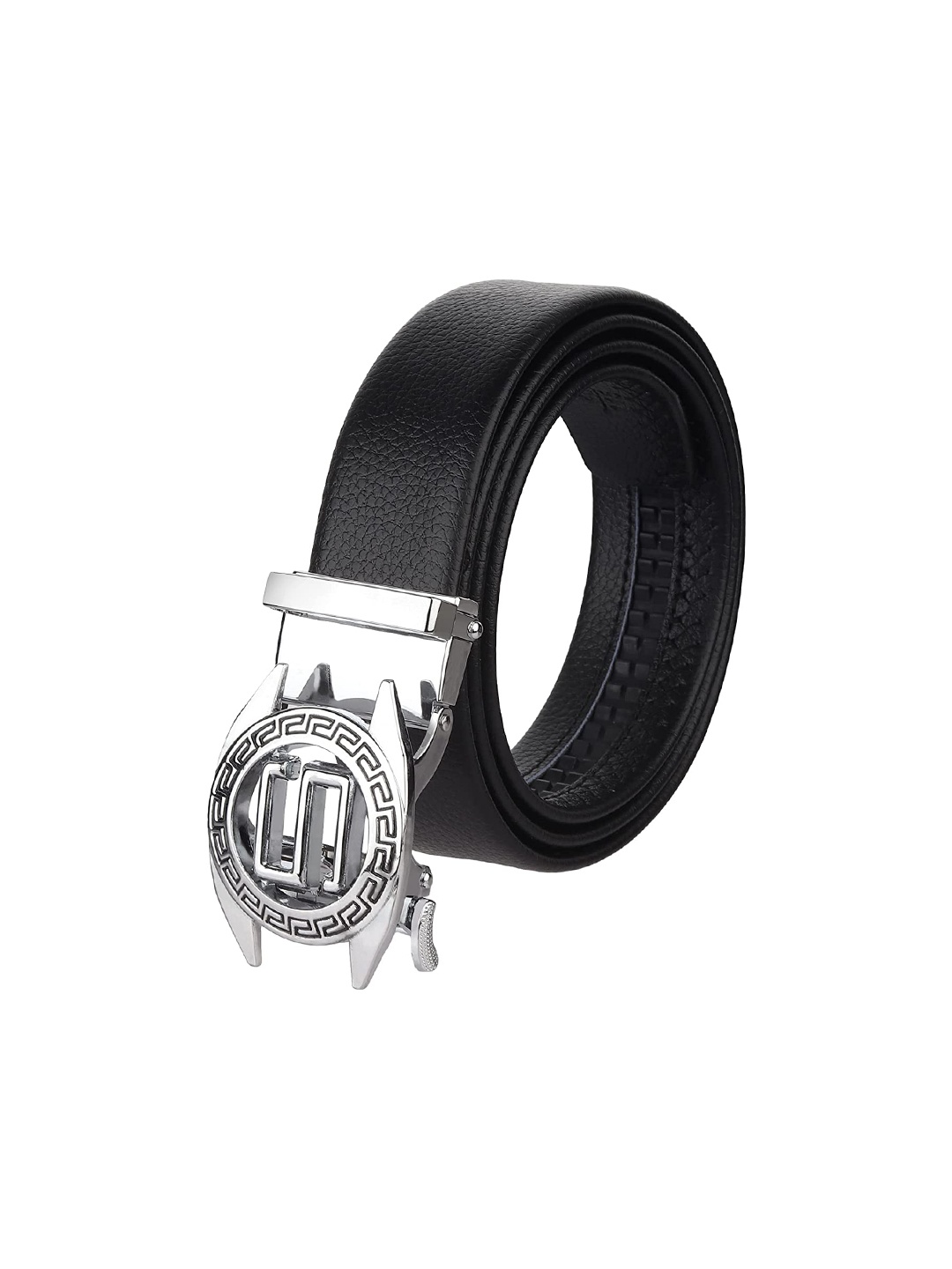 

Zacharias Men Leather Belt, Black