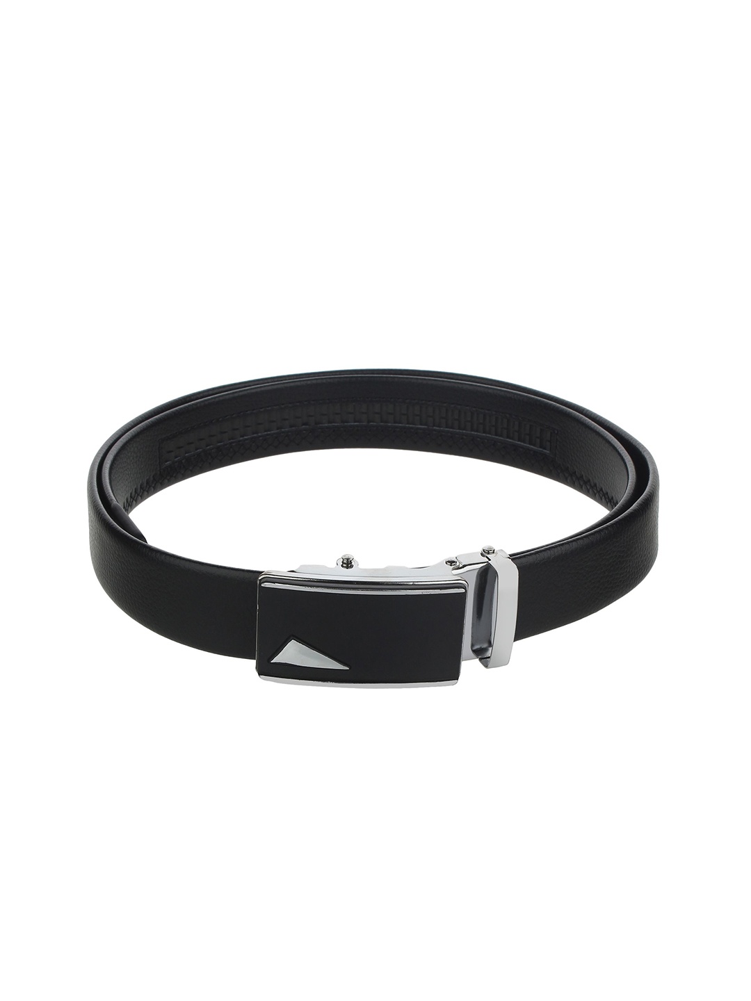 

Zacharias Men Leather Belt, Black