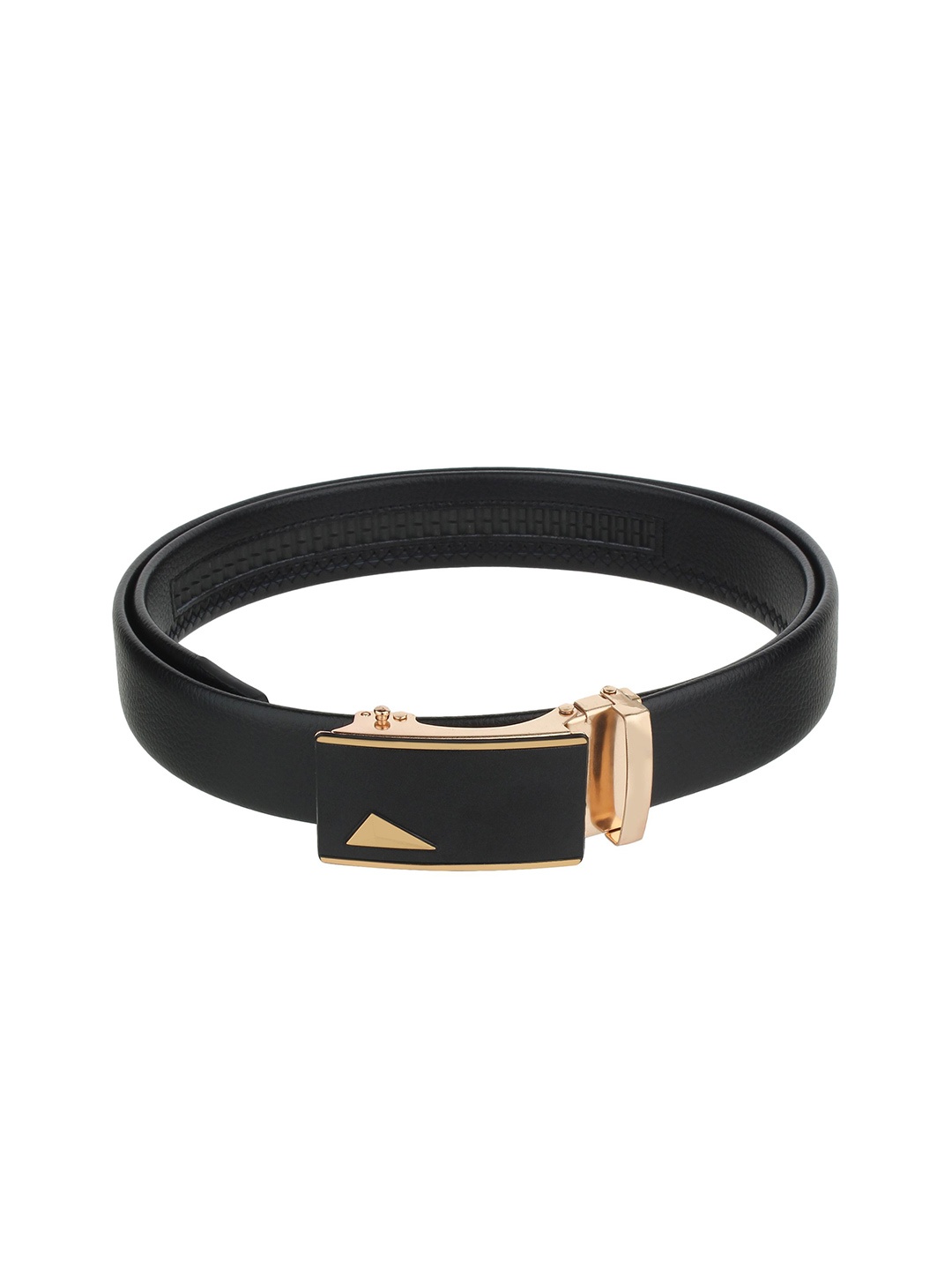 

Zacharias Men Leather Belt, Black