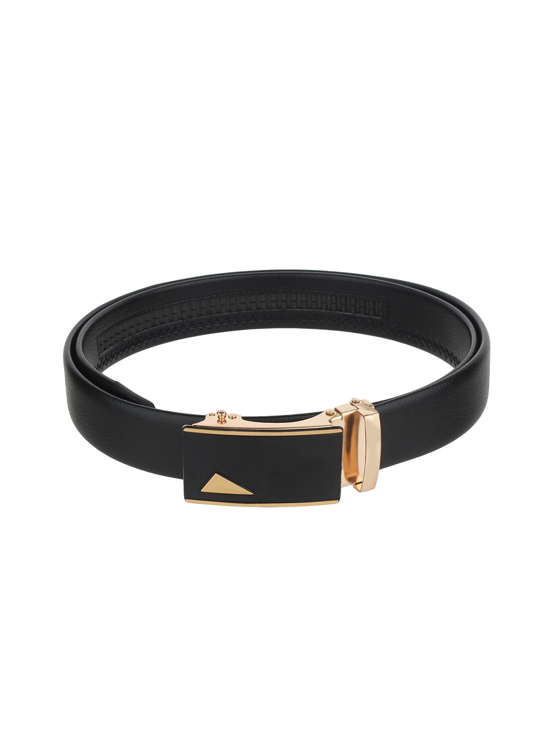 

Zacharias Men Leather Belt, Black