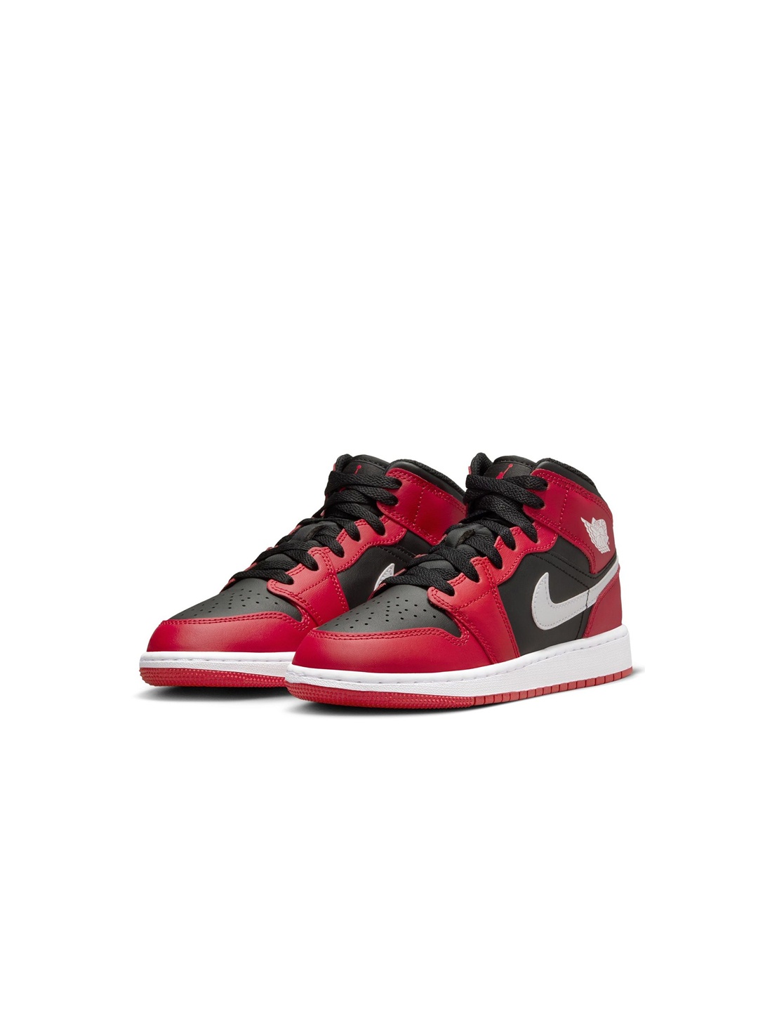 

Nike Air Jordan 1 Mid Older Kids' Shoes, Black