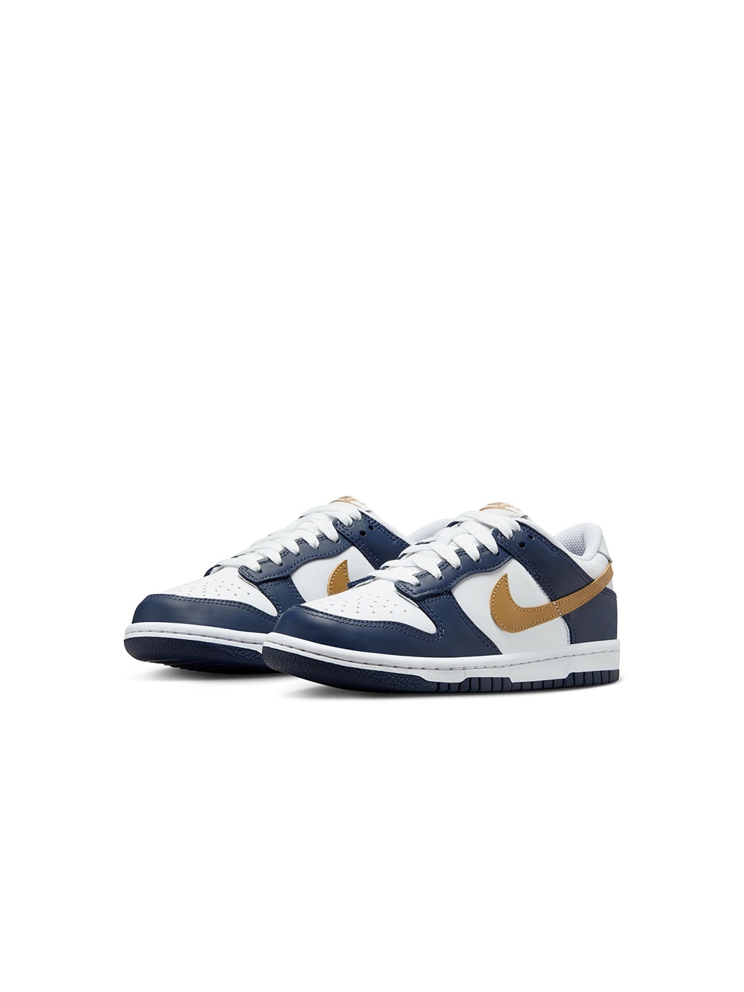 

Nike Dunk Low Older Kids' Leather Shoes, White