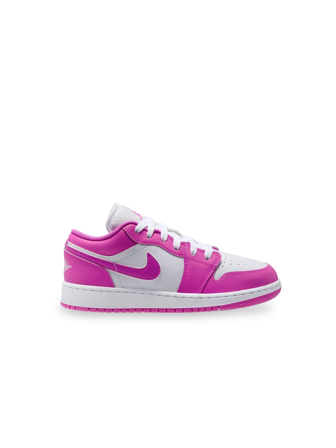 

Nike Air Jordan1Low Older Kids' Leather Shoes, Pink