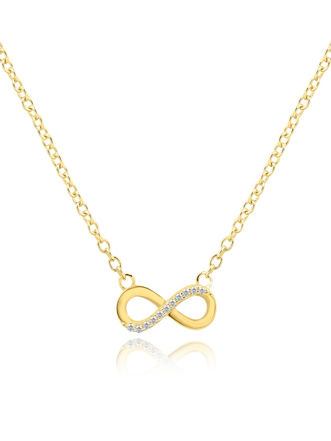 

Nistra Sterling Silver Gold-Plated Necklace