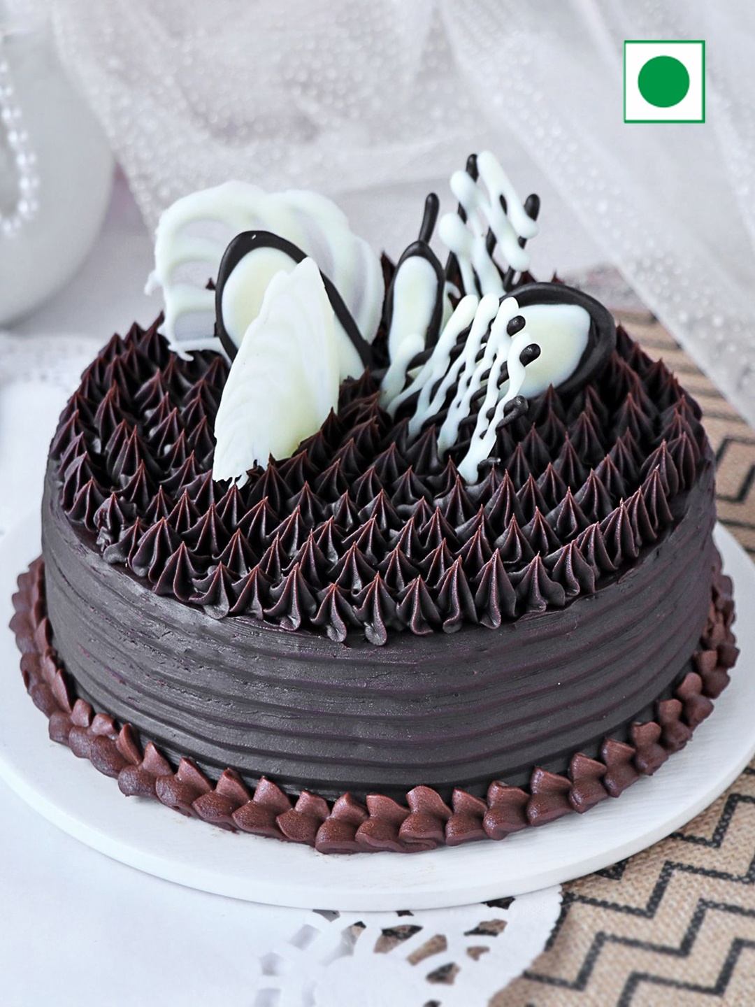 

IGP Chocolate Fudge Brownie Cake (Half Kg), Brown