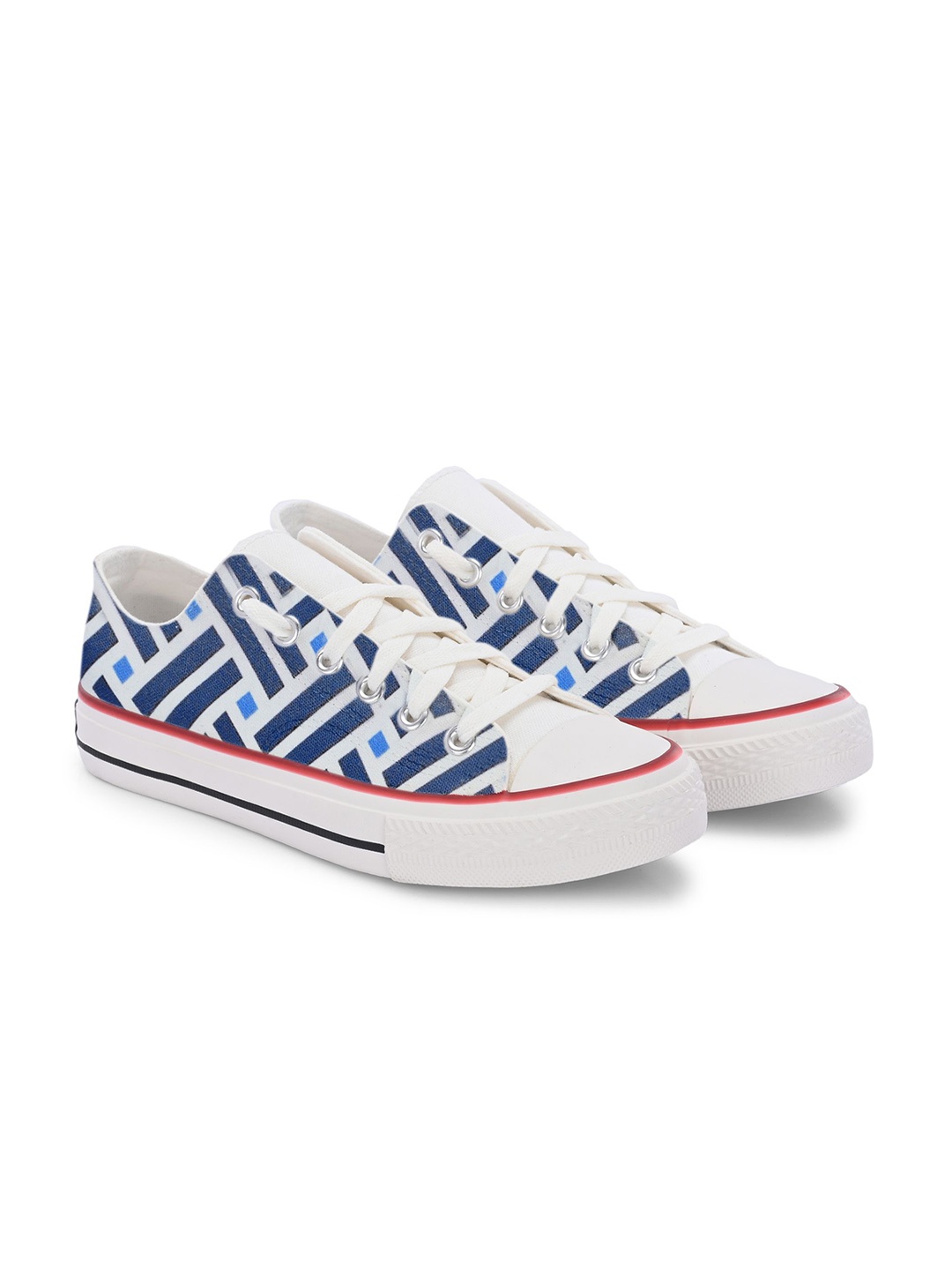 

CROWCIA LONDON Men Printed Sneakers, Multi