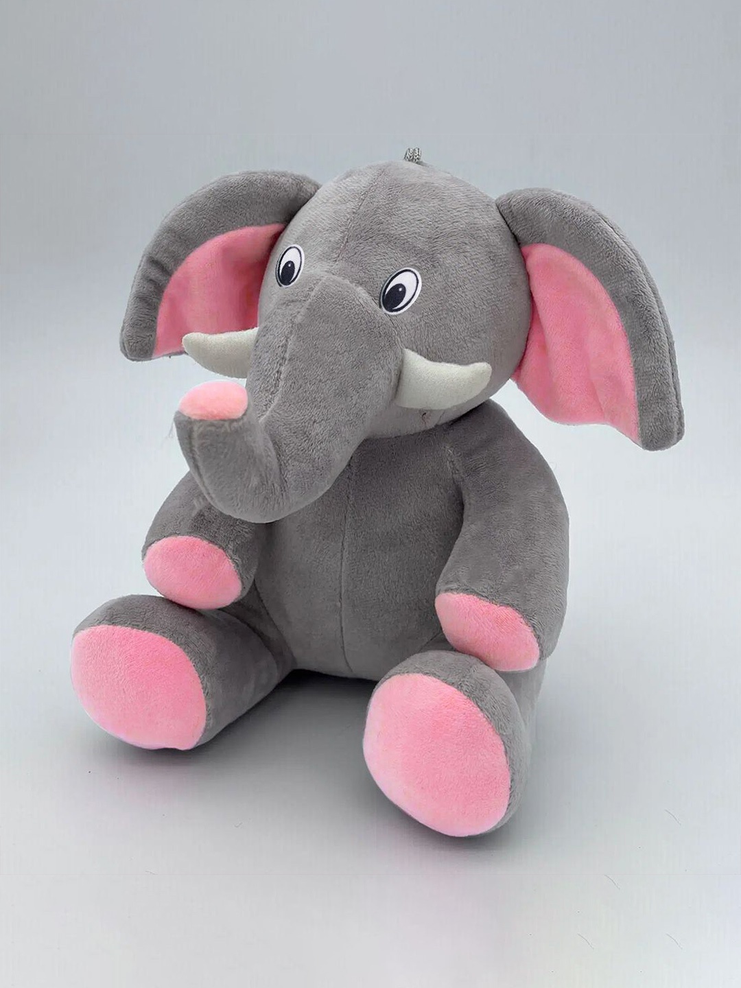 

Adbeni Kids Elephant Stuffed Plush Soft Toy, Grey