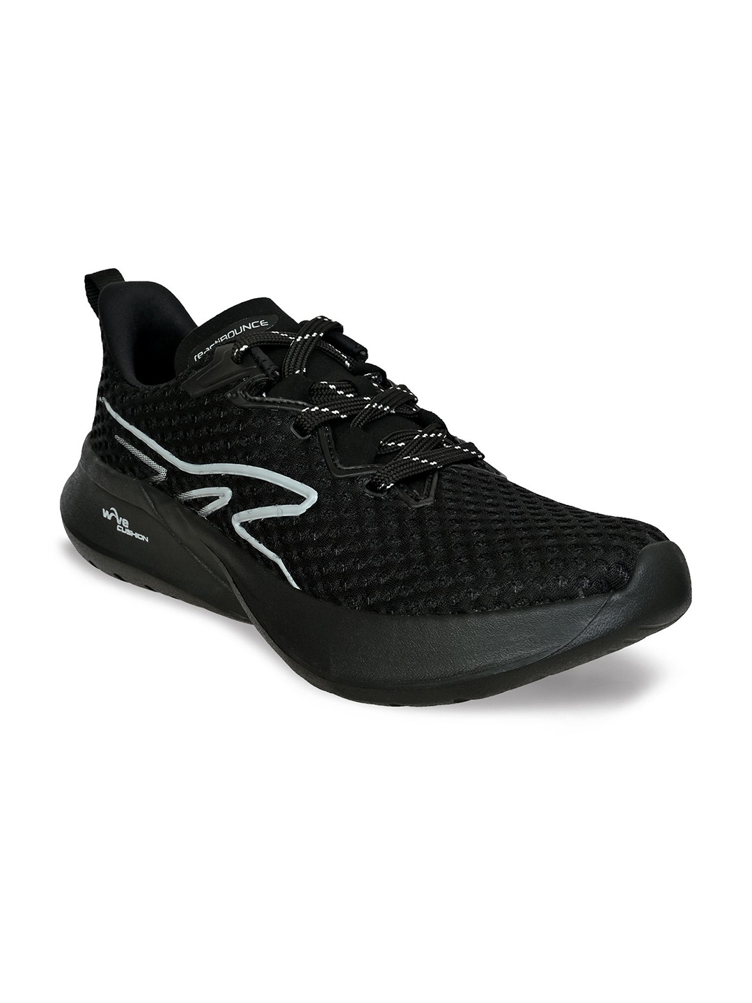 

Allen Cooper Men Mesh Running Non-Marking Shoes, Black