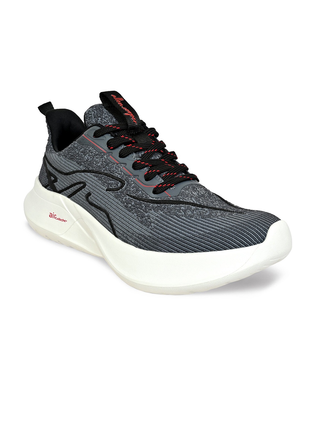 

Allen Cooper Men Mesh Running Non-Marking Shoes, Grey