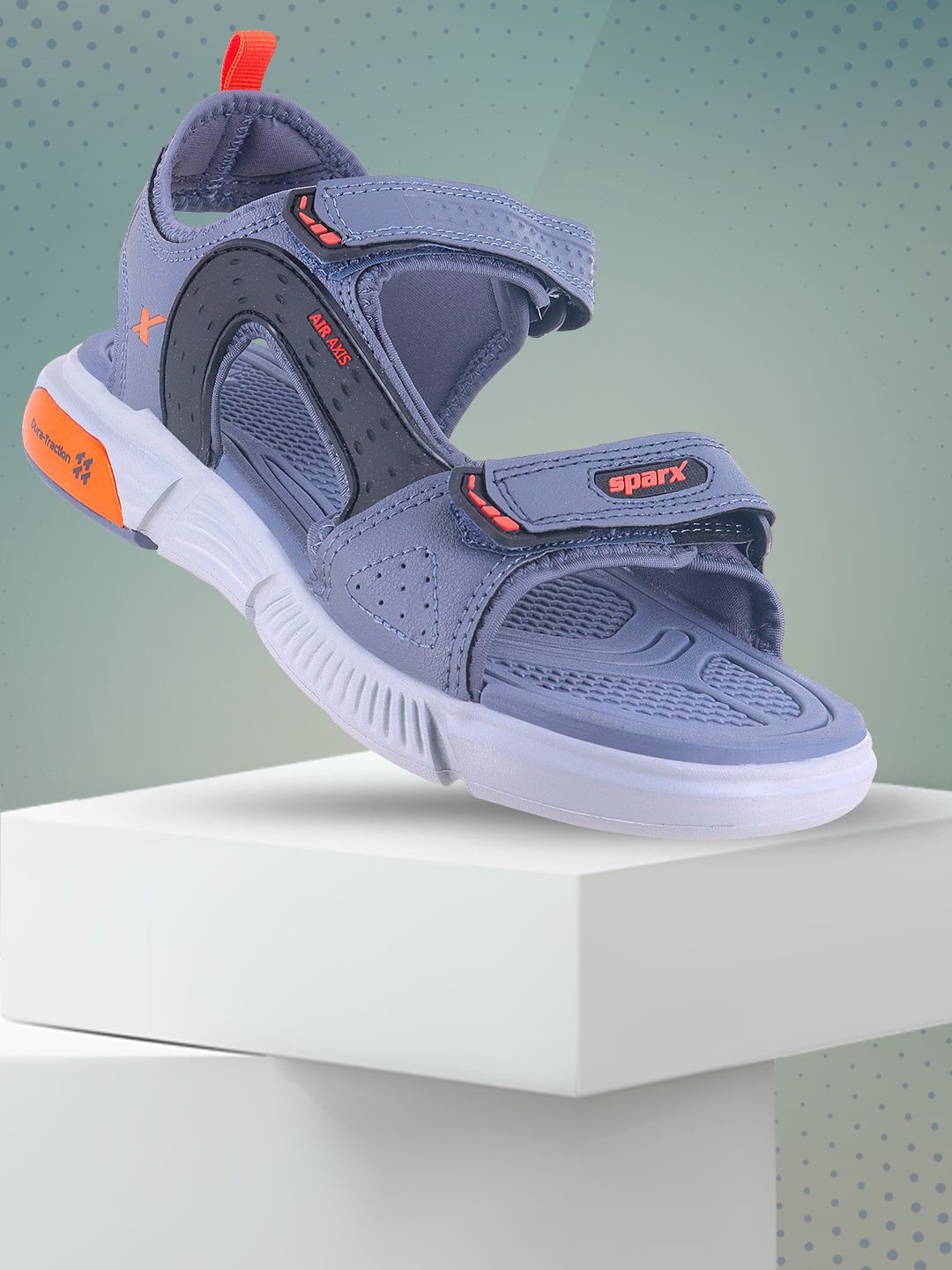 

Sparx Men Textured Sports Sandal, Grey