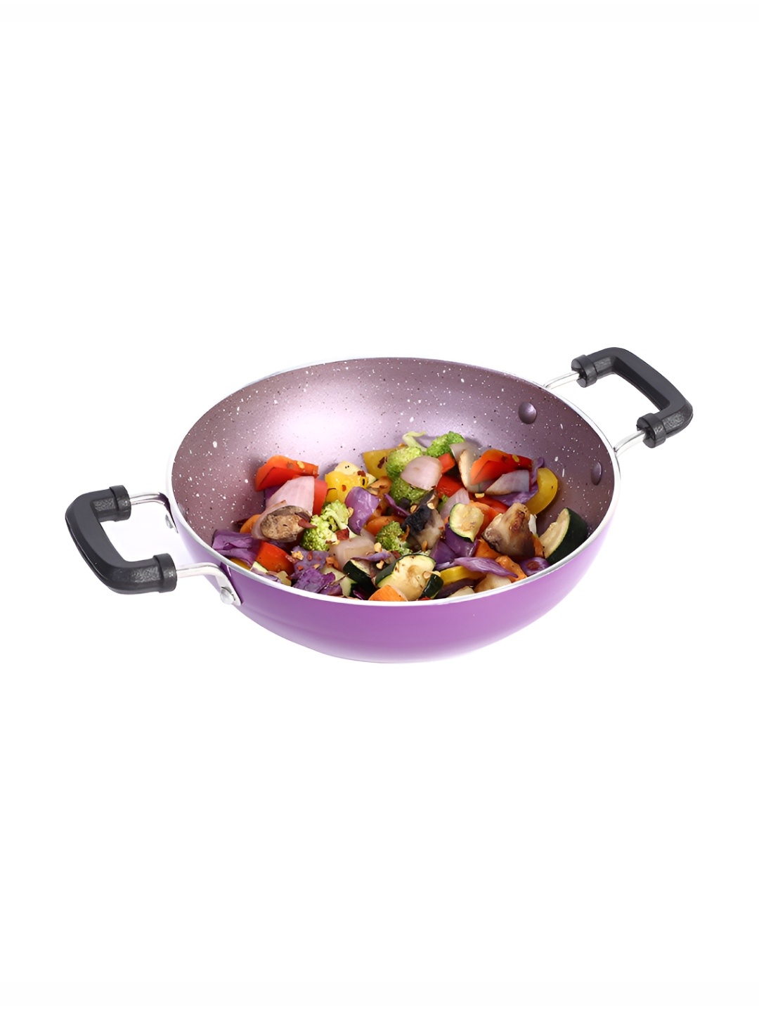 

Wonderchef Venice Aluminium Mini Kadhai 1 L, Purple