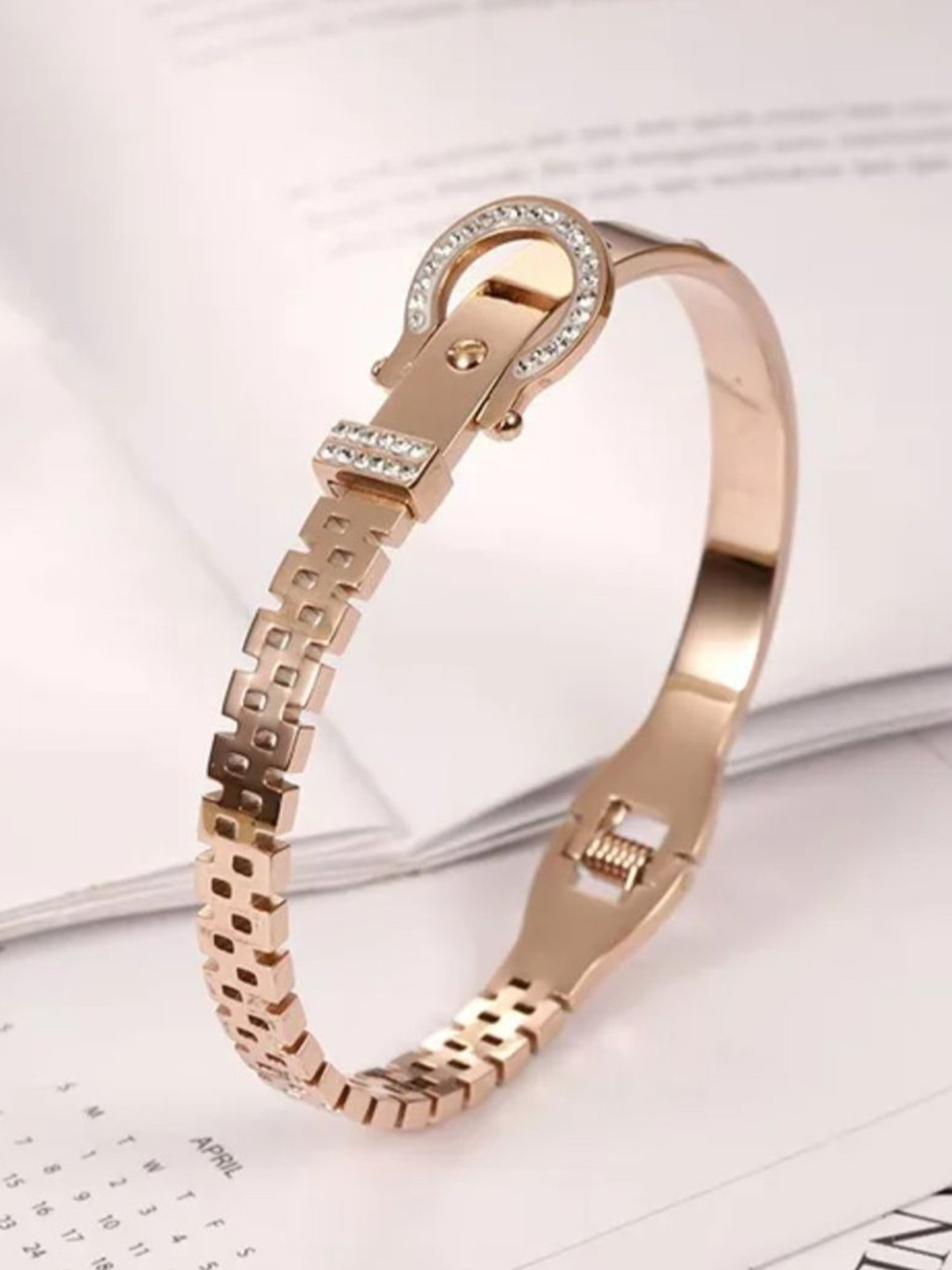 

SALTY Evoke Essence Stainless Steel Wraparound Bracelet, Gold