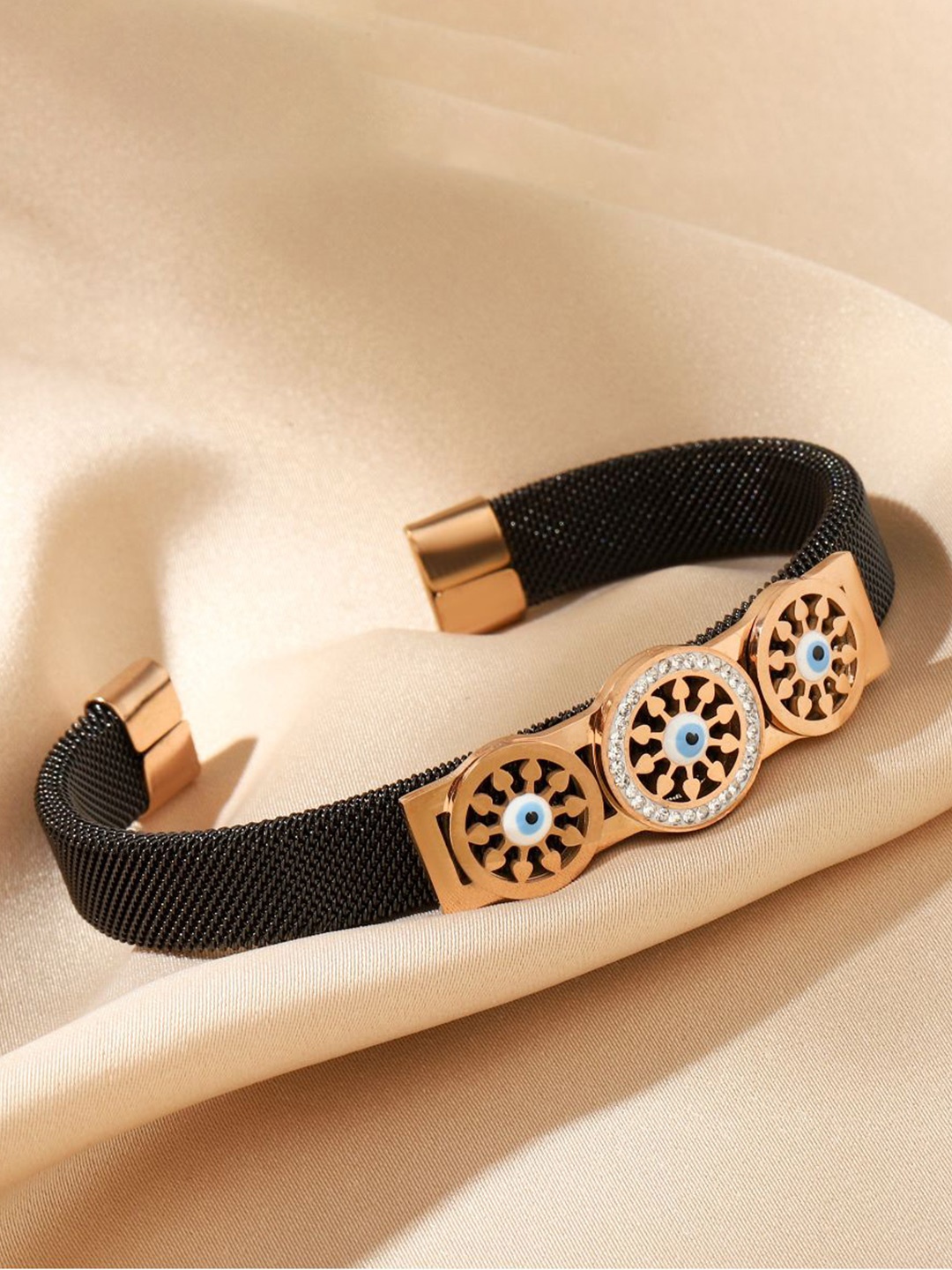 

SALTY Mirage Magic Stainless Steel Cuff Bracelet, Gold