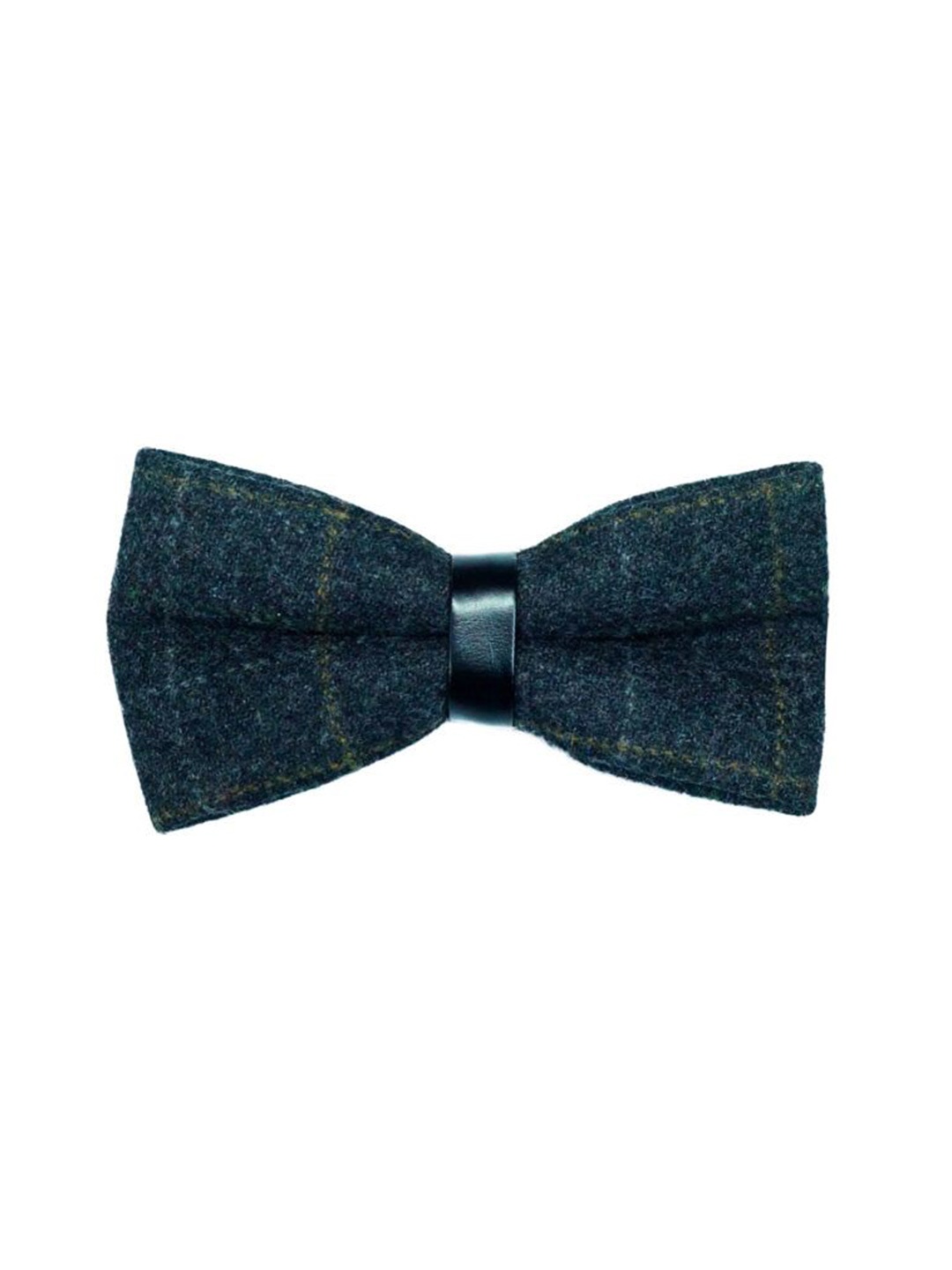 

The Tie Hub Men Checked Formal Bow Tie, Blue