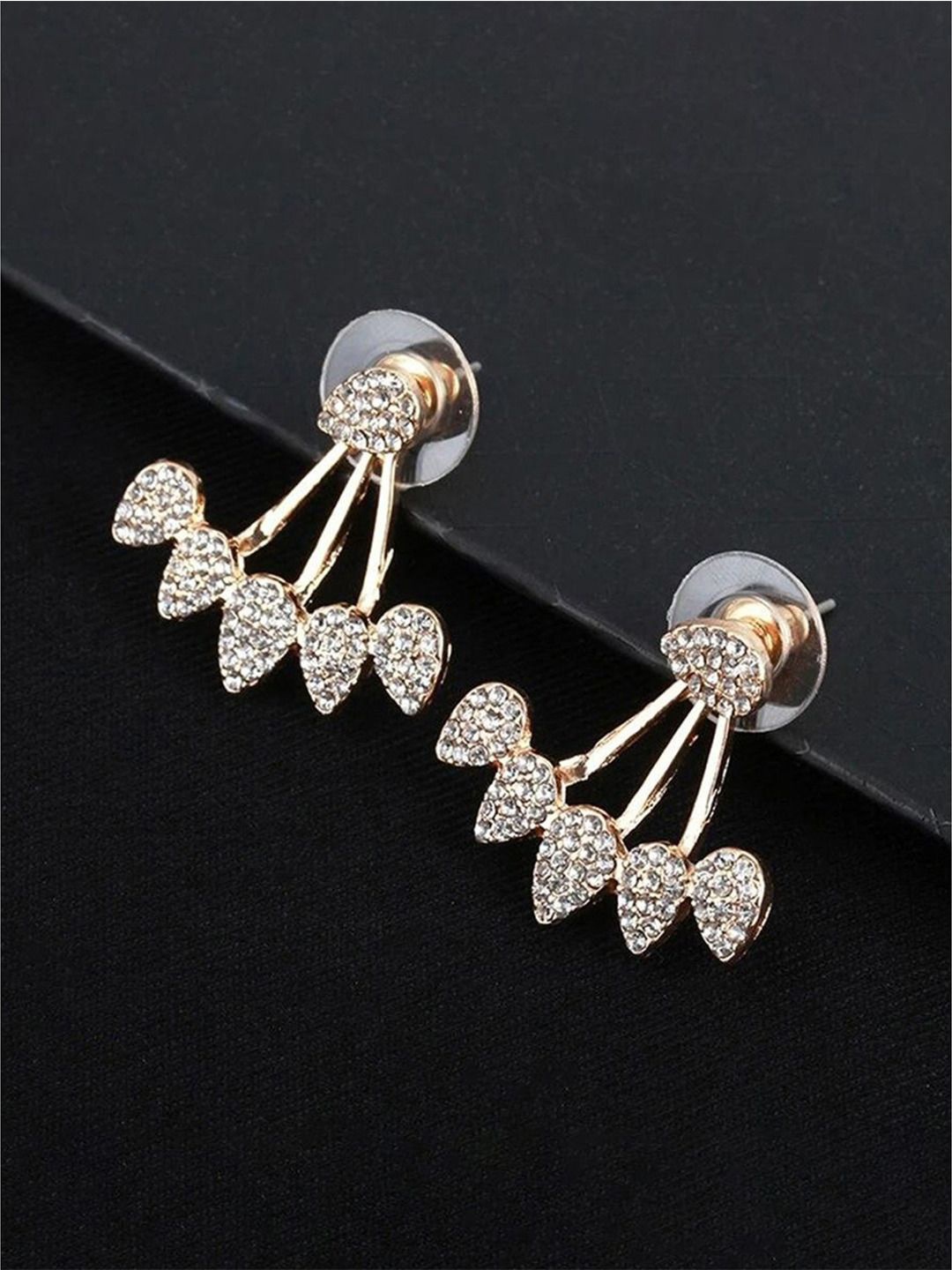 

Xivir Contemporary Studs Earrings, Gold