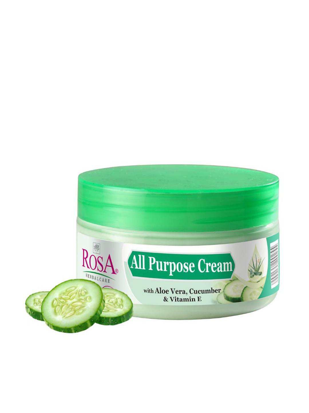 

ROSA All Purpose Cream with Aloe Vera & Cucumber - 200 ml, Green