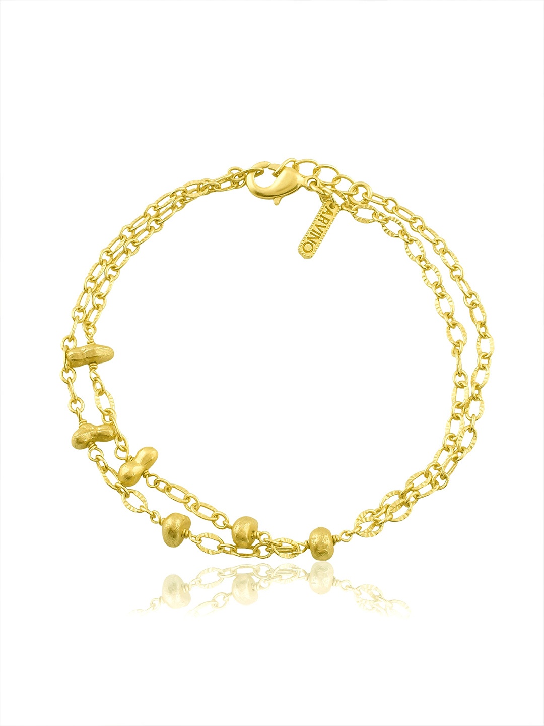 

ARVINO Gold-Plated Wraparound Bracelet