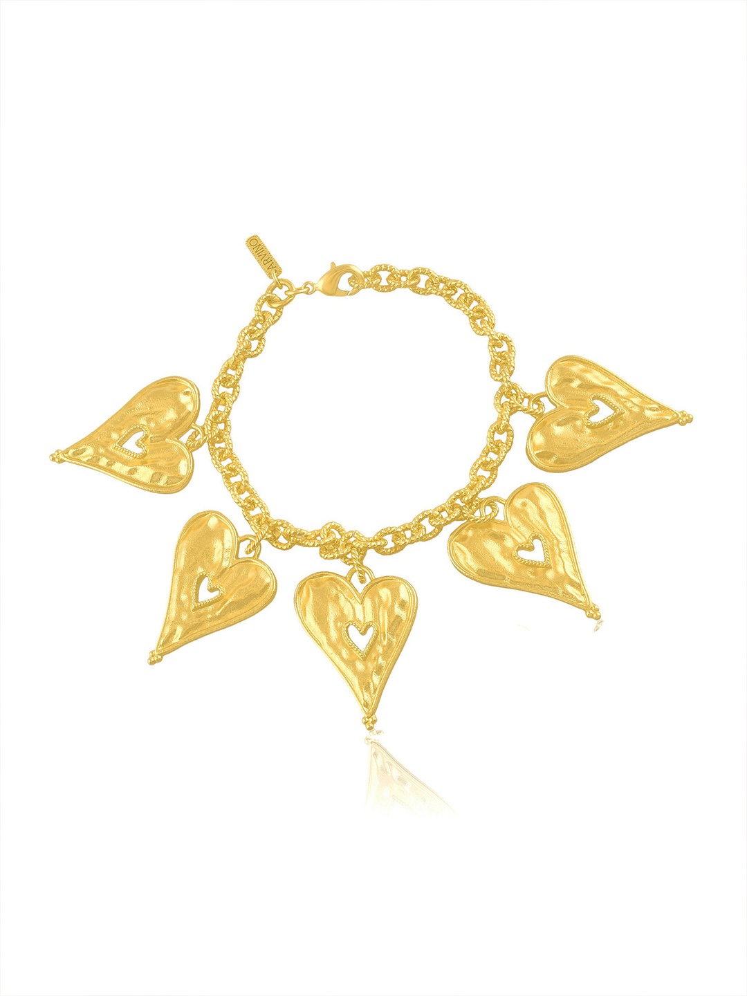 

ARVINO Gold-Plated Charm Bracelet