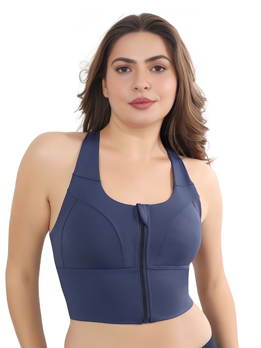

Bella Voste women Full Coverage Lightly Padded underwired everyday bra, Navy blue