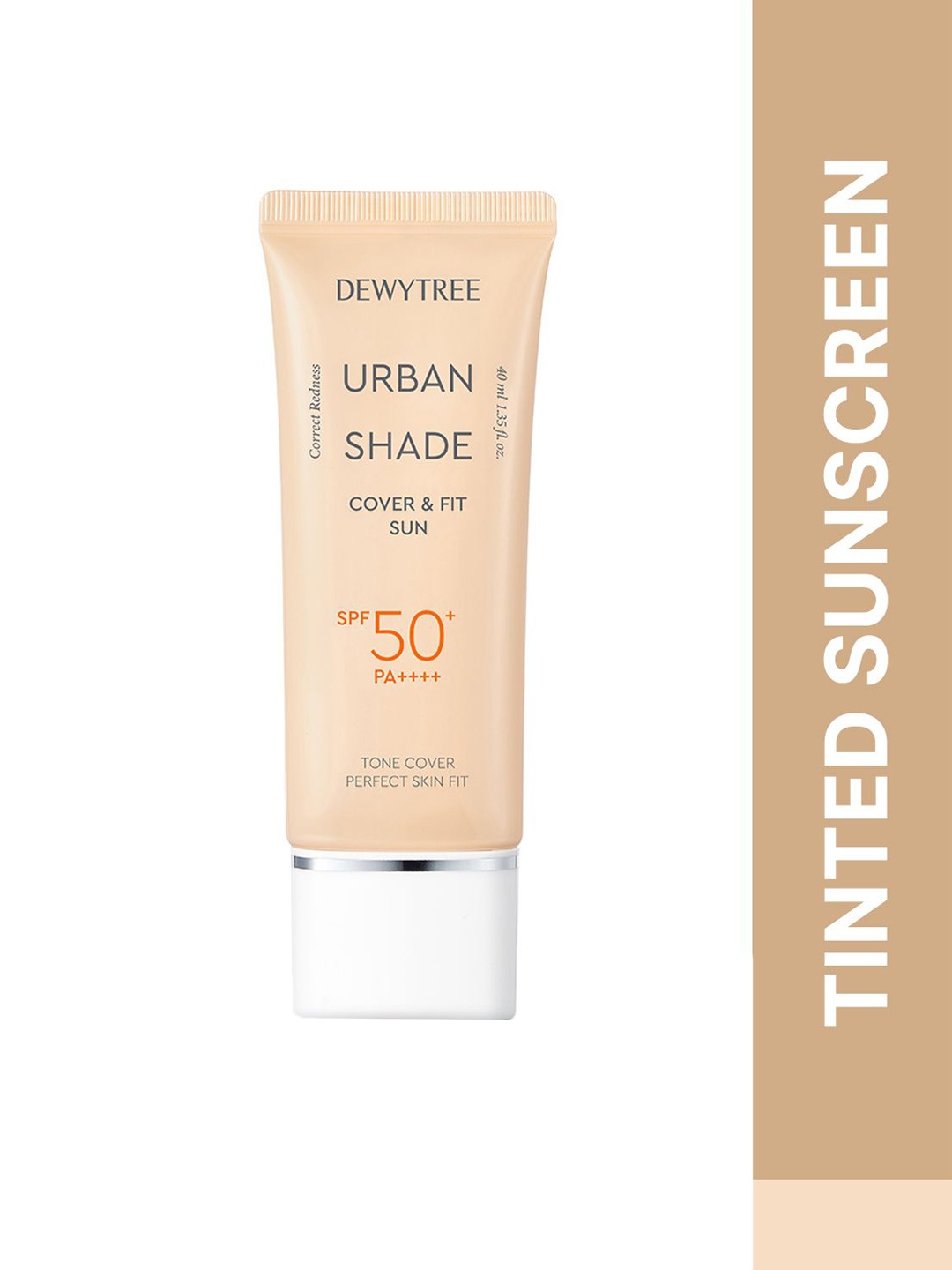 

Dewytree Urban Shade Cover & Fit Sun SPF 50+ PA++++ - 40 ml, Nude
