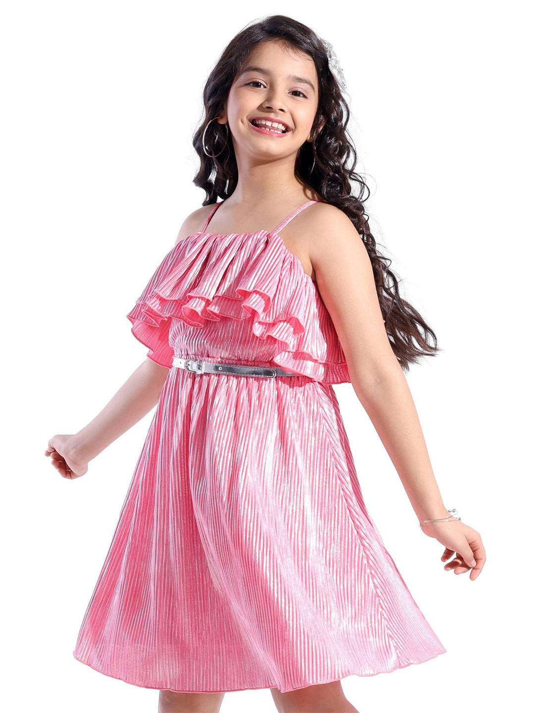 

Hola Bonita A-Line Dress, Pink