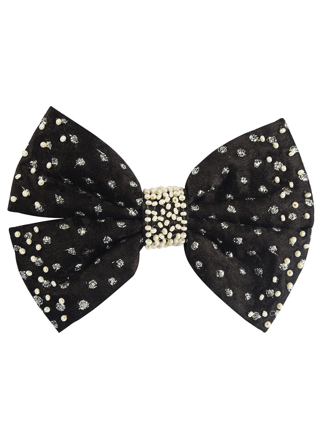 

Radhu & Kabby Women Embellished Alligator Hair Clip, Black