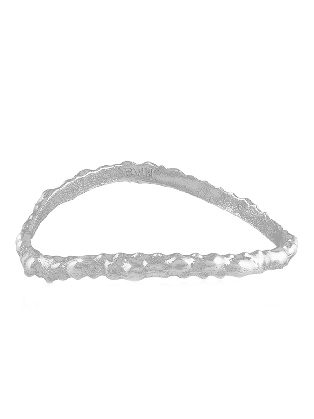 

ARVINO Women Silver-Plated 925 Sterling Silver Rowdy Bangle