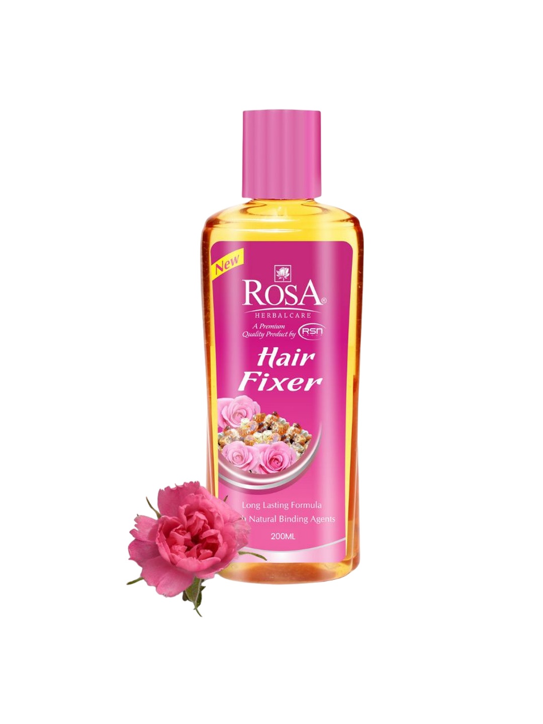 

ROSA Long Lasting Rose Hair Fixer - 200 ml, Gold