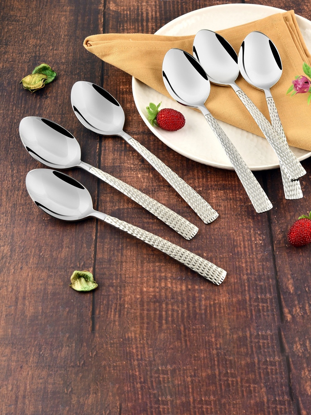 

FNS Madrid 6Pcs Silver Stainless Steel Cutlery Set