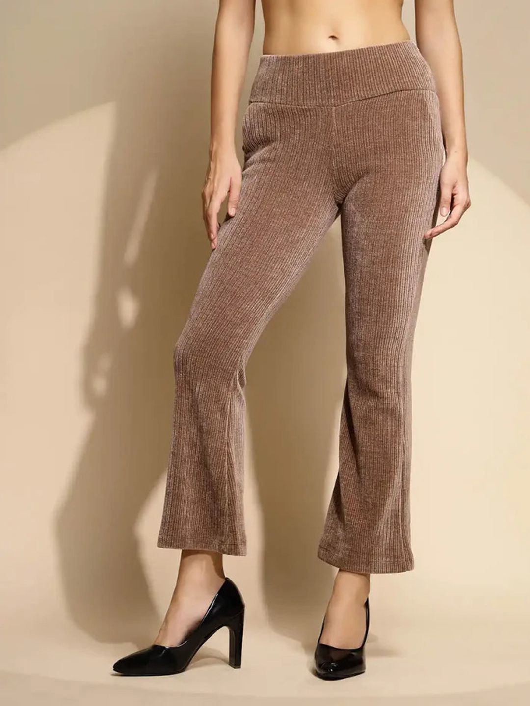 

Global Republic Solid Women Jeggings, Brown
