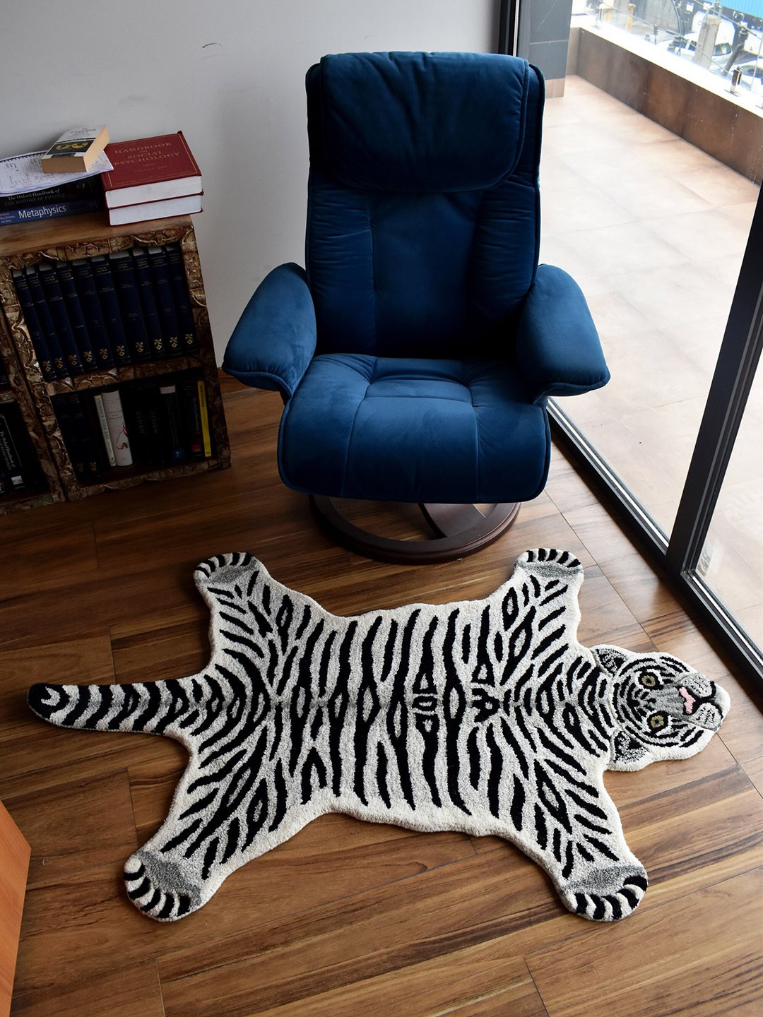 

Exotic India White Tiger Wool Yogic Asana Mat