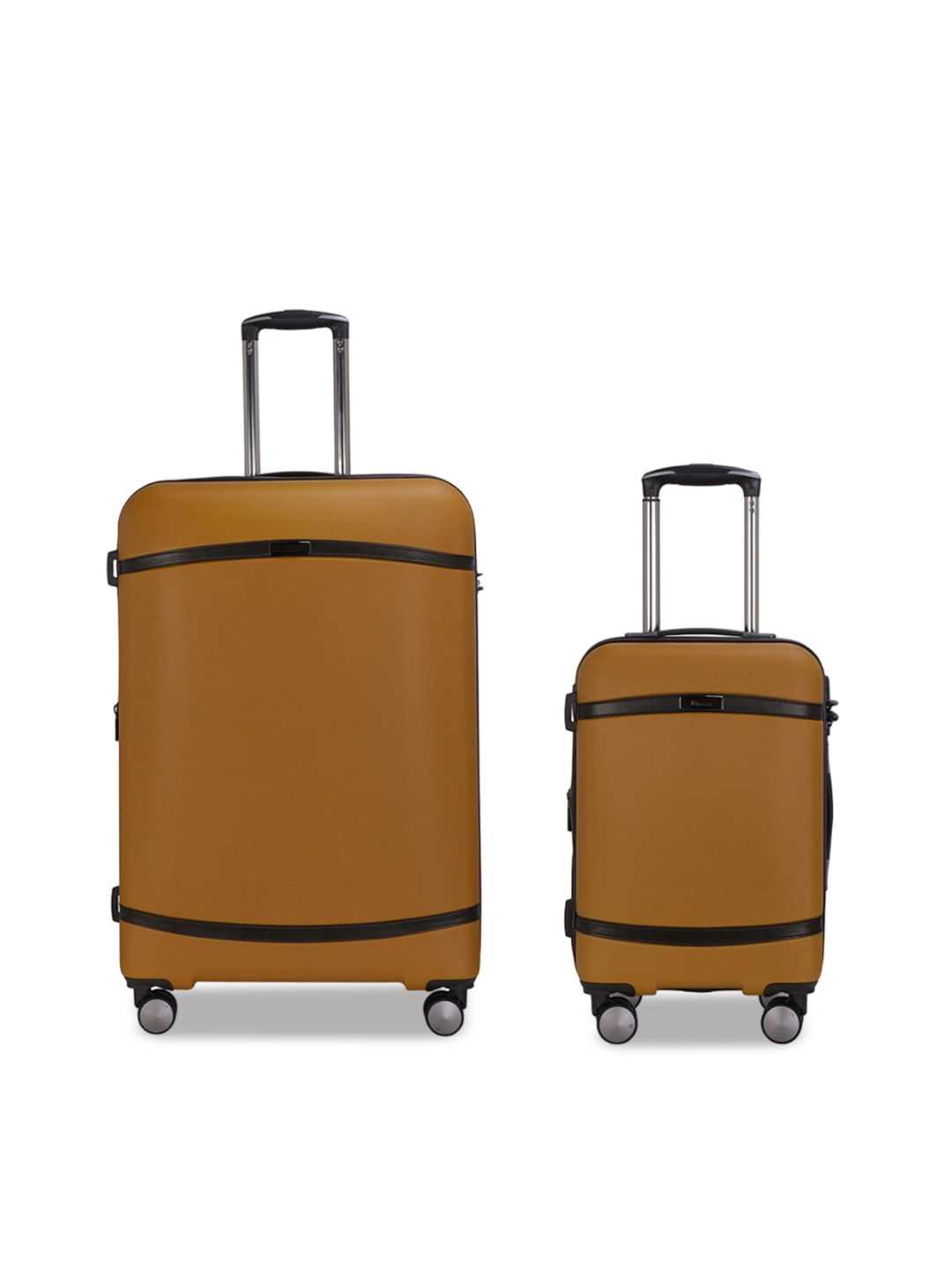 

IT luggage Set Of 2 Hard Sided Trolley Bags, Brown