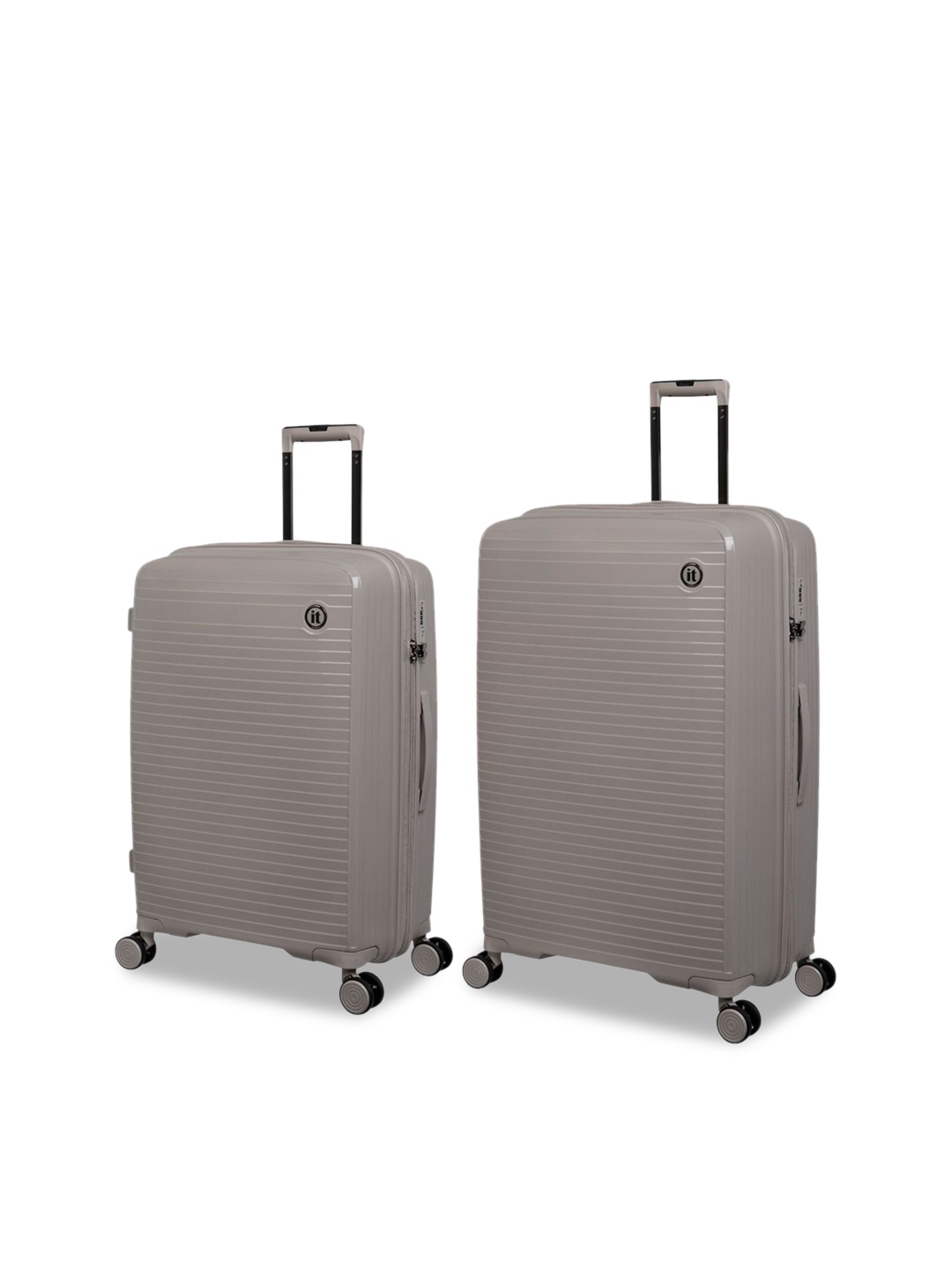 

IT luggage Spontaneous Set Of 2 Hard Sided Trolley Bag, Beige